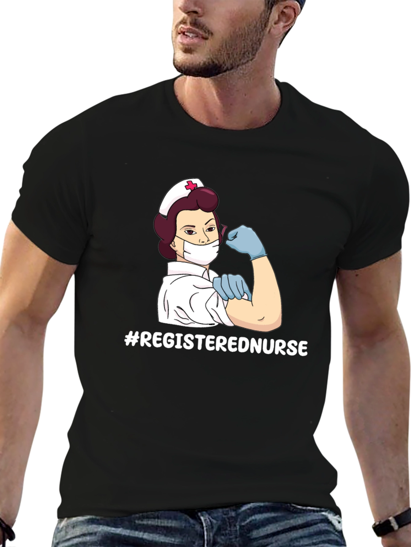 Registered Nurse Graphic T-Shirt - Strong Women Empower!