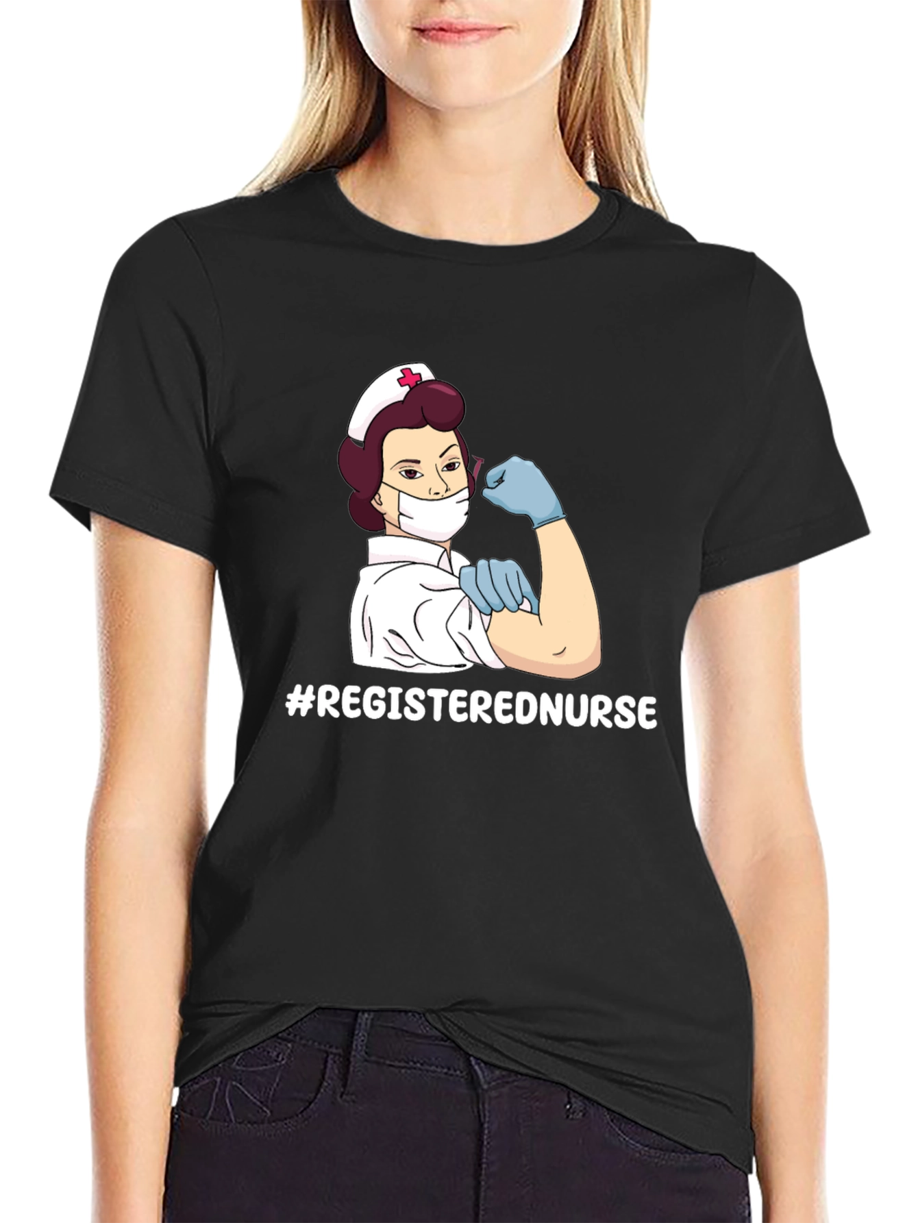Registered Nurse Graphic T-Shirt - Strong Women Empower!