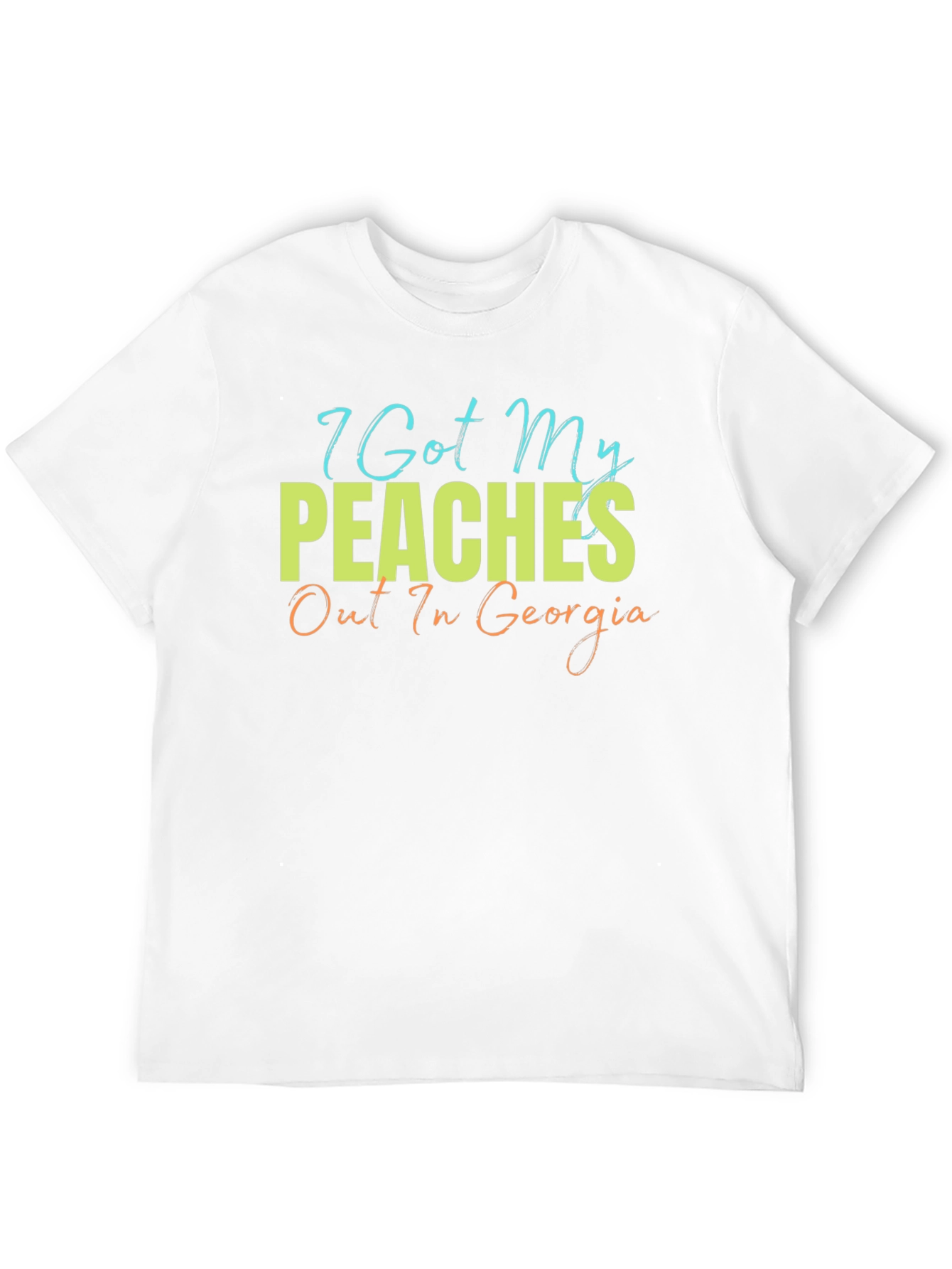 Peaches Out In Georgia Graphic T-Shirt