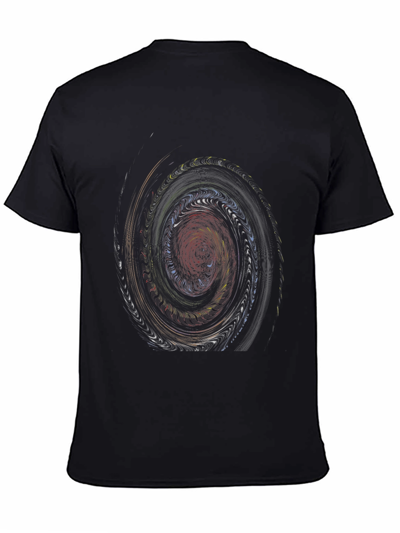 Vortex Graphic Black T-Shirt
