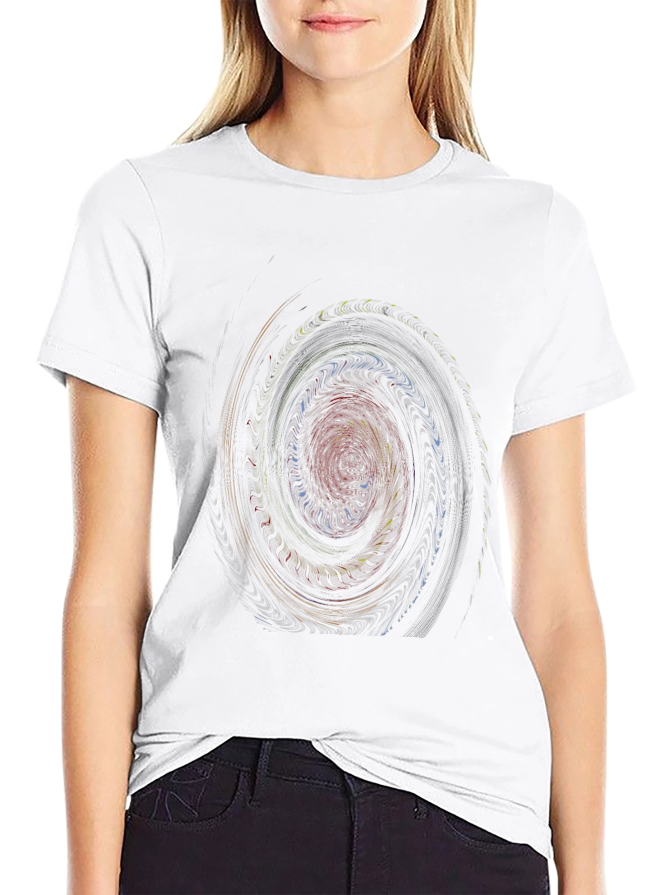 Vortex Graphic Black T-Shirt