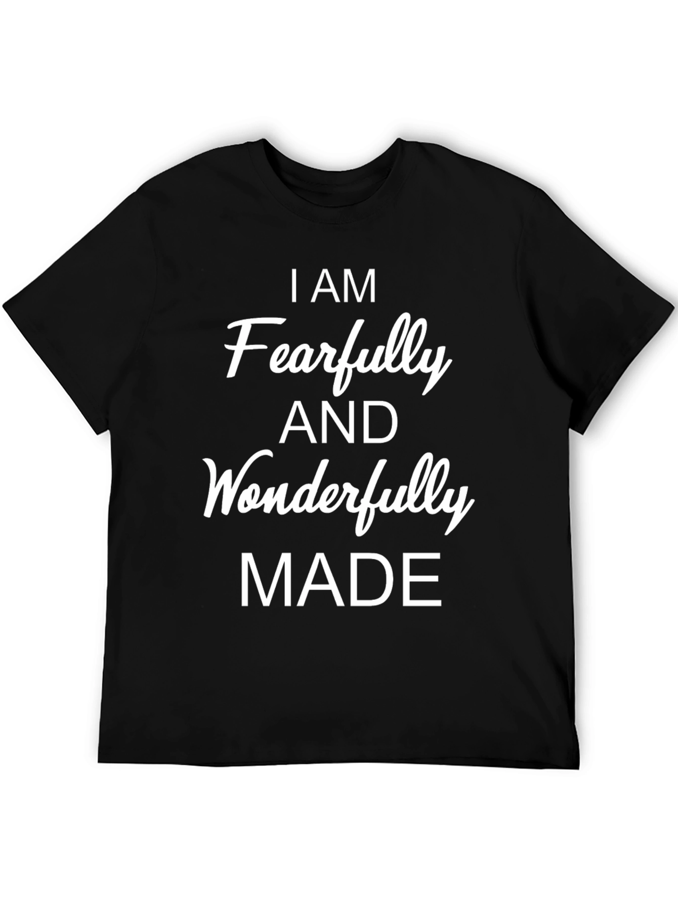 Fearfully & Wonderfully Made T-Shirt - Christian Tee