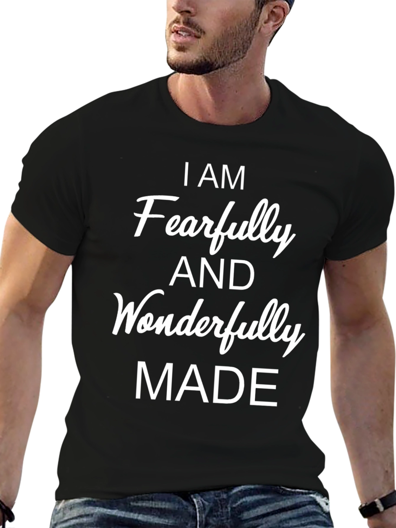 Fearfully & Wonderfully Made T-Shirt - Christian Tee