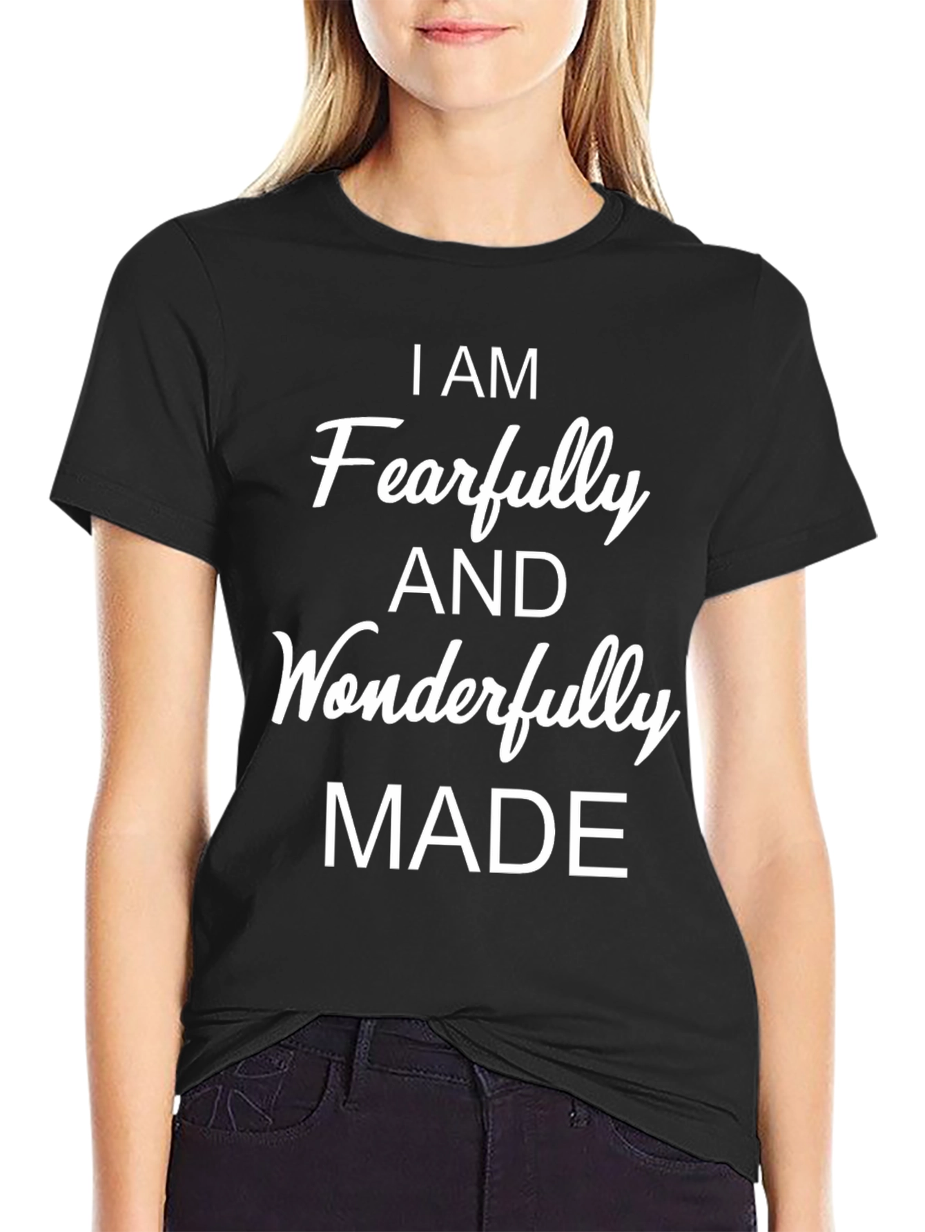 Fearfully & Wonderfully Made T-Shirt - Christian Tee