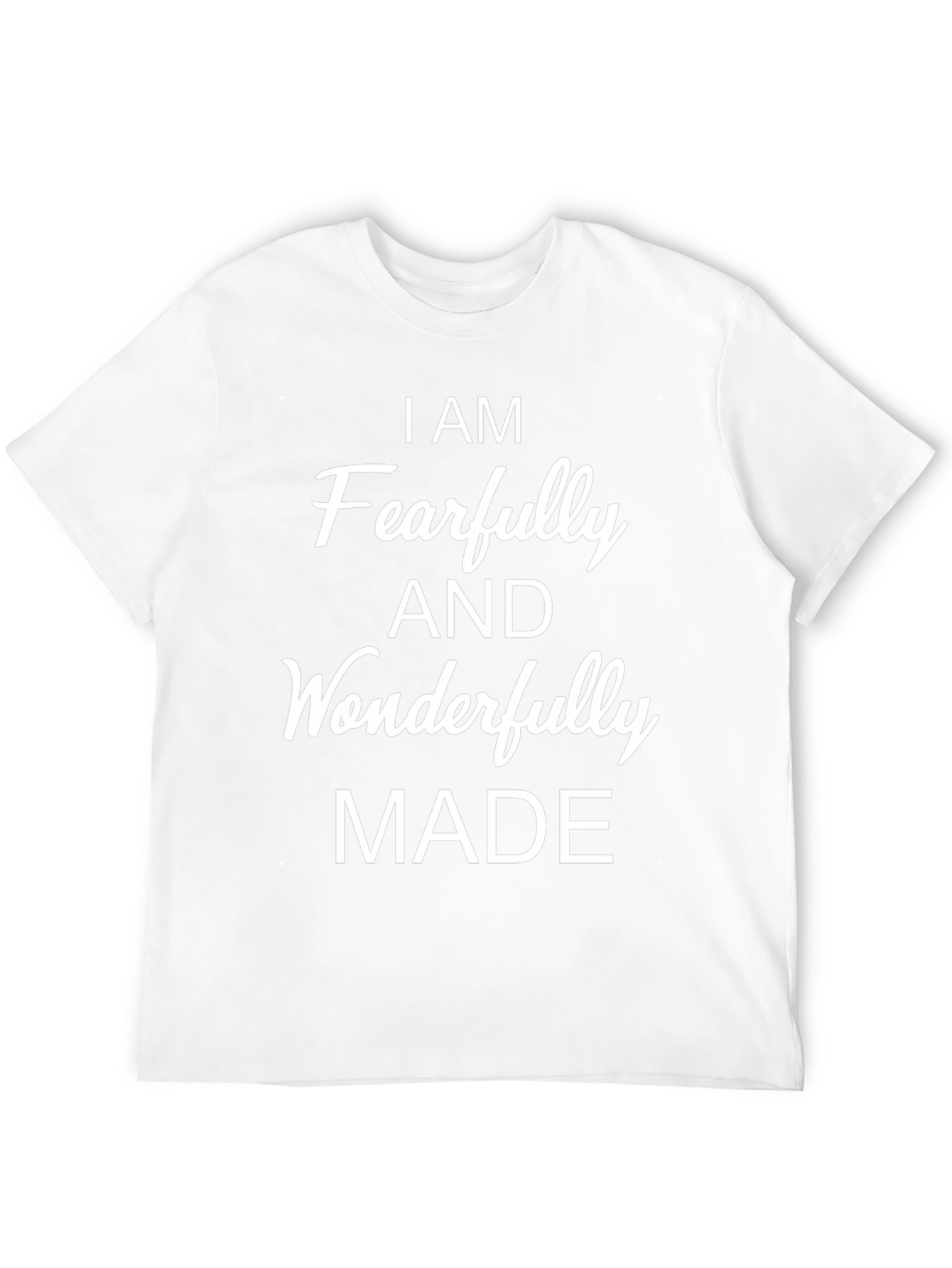 Fearfully & Wonderfully Made T-Shirt - Christian Tee