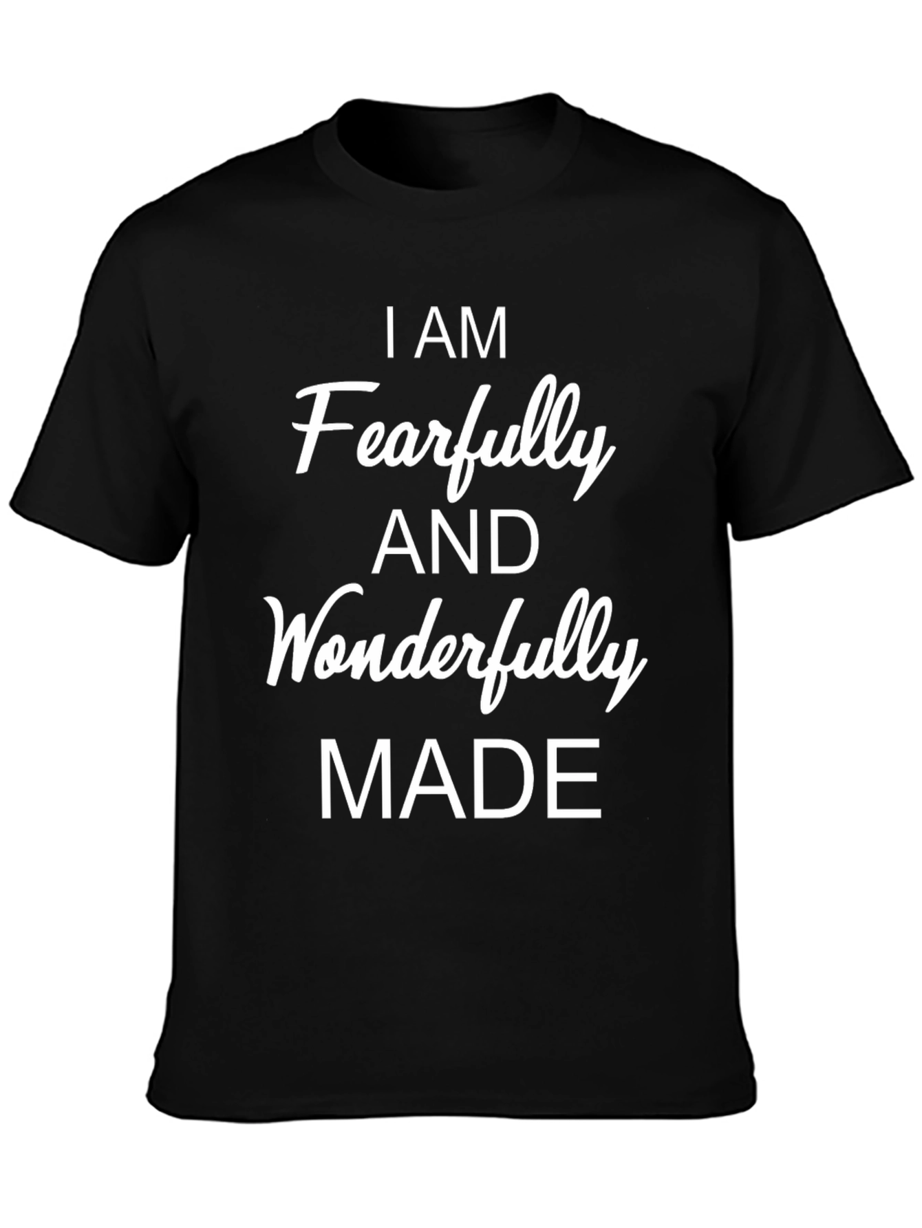 Fearfully & Wonderfully Made T-Shirt - Christian Tee