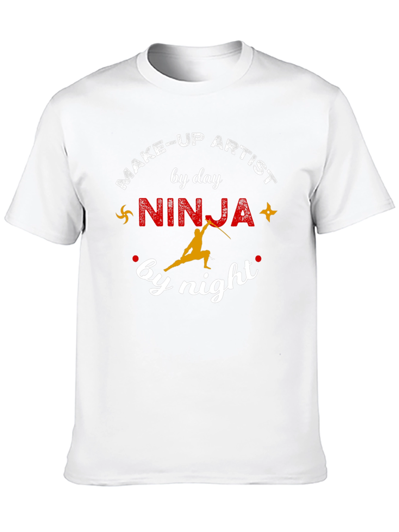 Make-Up Artist Ninja Graphic T-Shirt