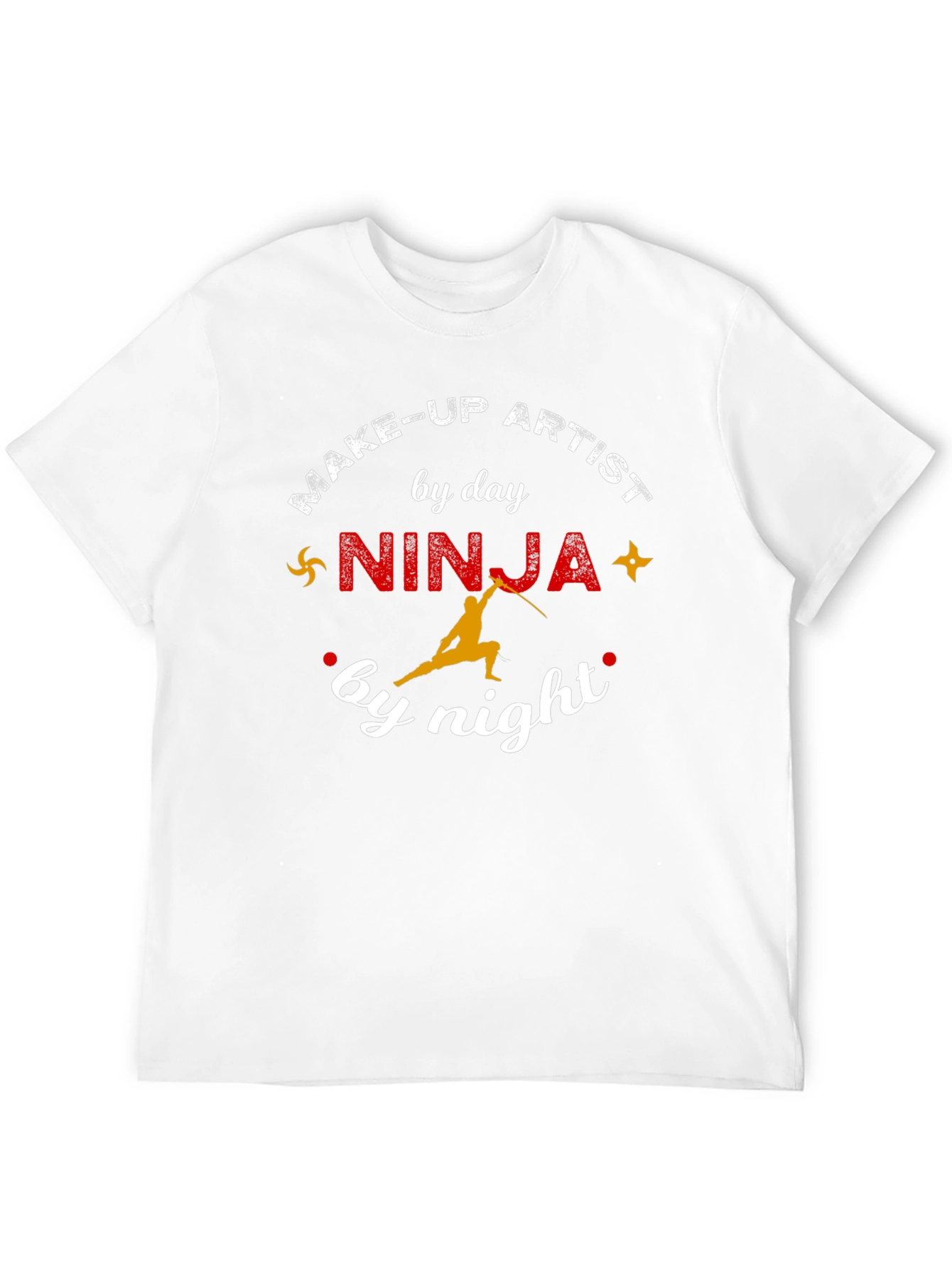 Make-Up Artist Ninja Graphic T-Shirt