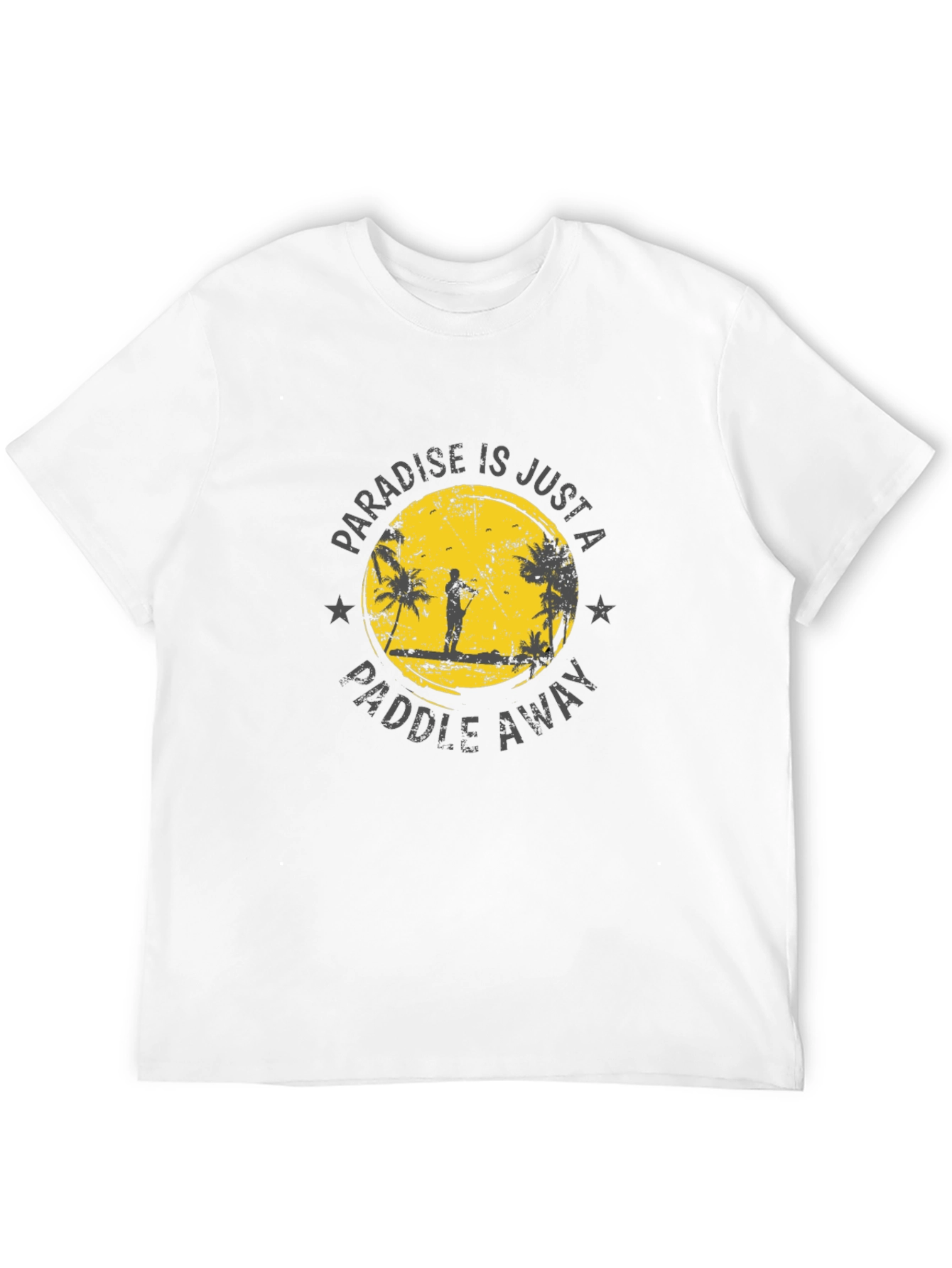 Paradise Paddle Away T-Shirt - Island Vibes
