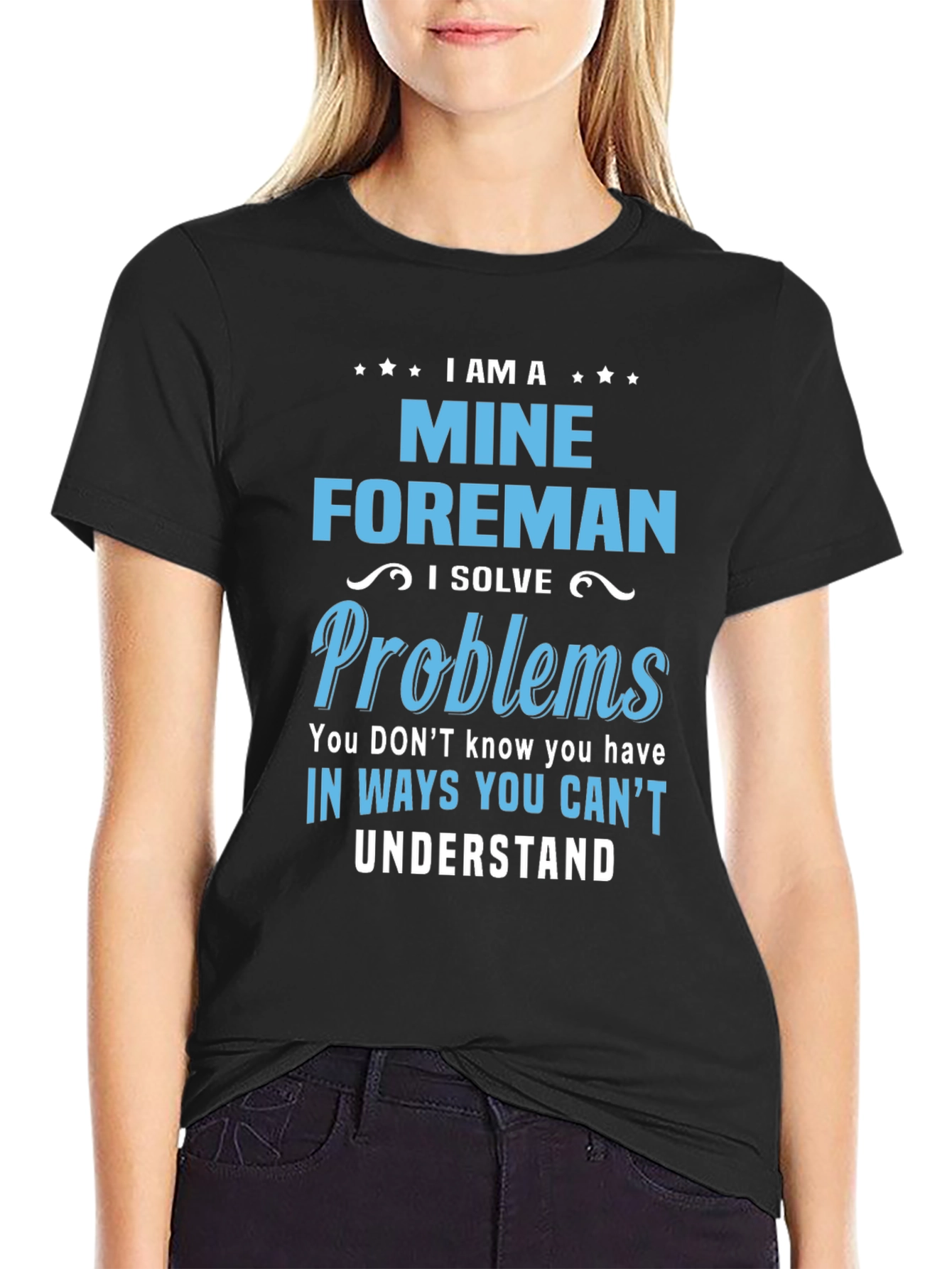 Mine Foreman Novelty T-Shirt