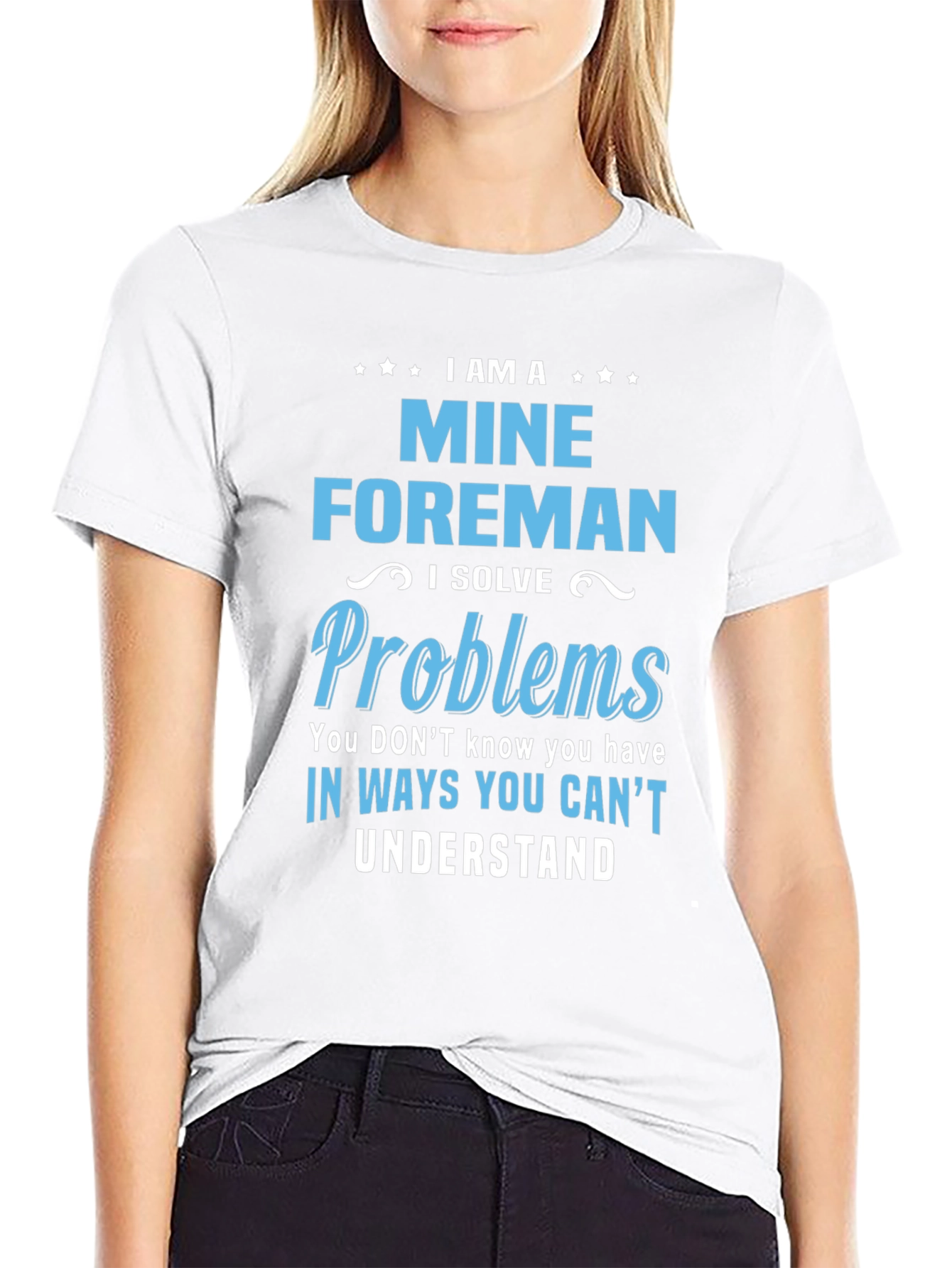 Mine Foreman Novelty T-Shirt