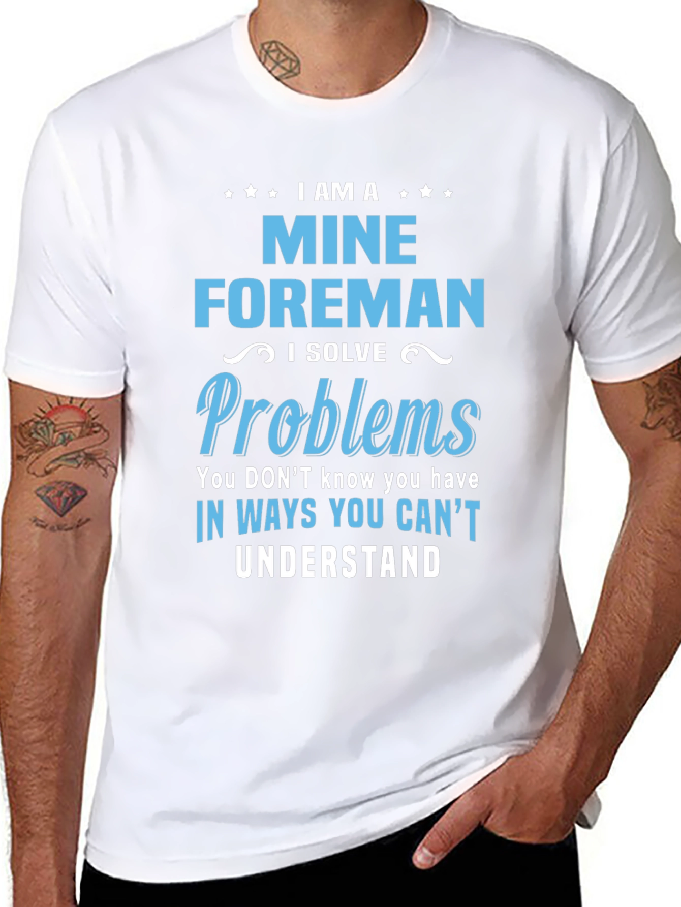 Mine Foreman Novelty T-Shirt