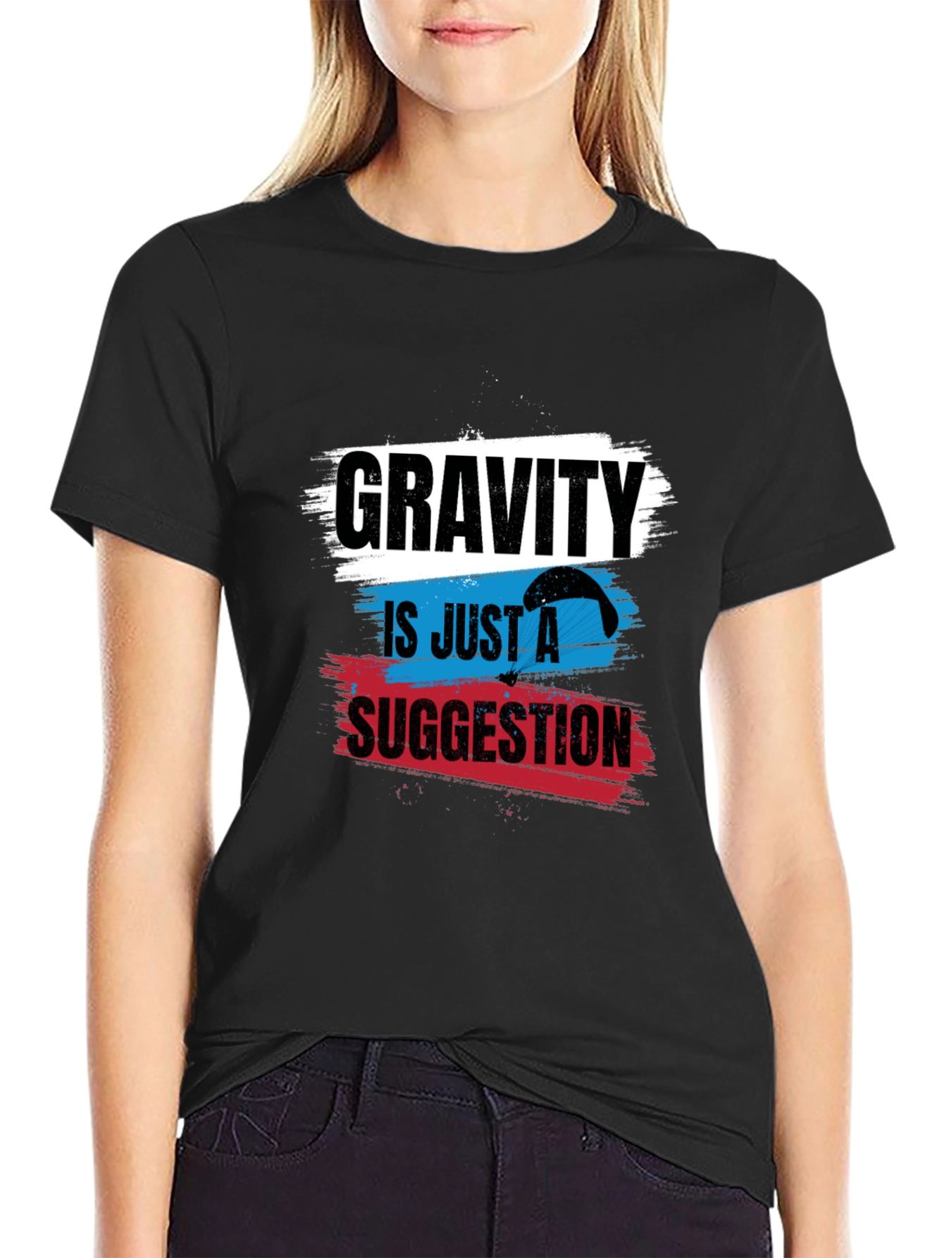 Gravity Suggestion T-Shirt - Funny Skydiving Tee