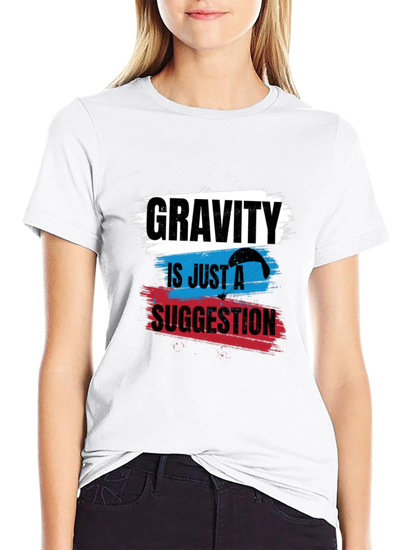 Gravity Suggestion T-Shirt - Funny Skydiving Tee