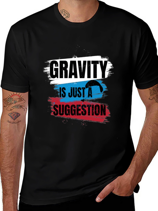 Gravity Suggestion T-Shirt - Funny Skydiving Tee