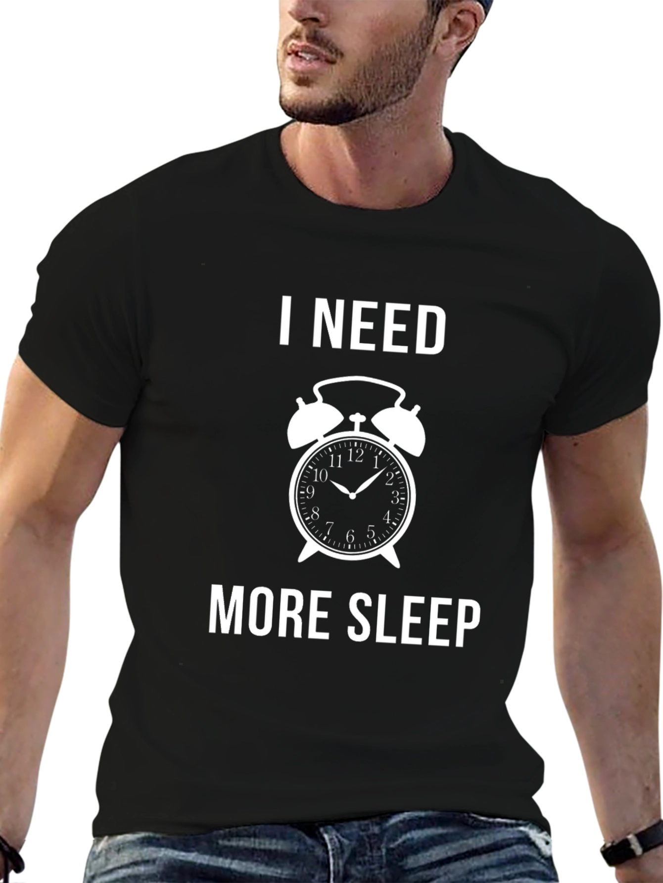 I Need More Sleep Funny Graphic T-Shirt