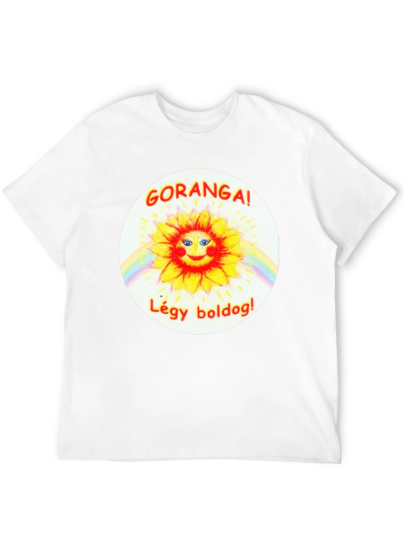 GORANGA! LÉGY BOLDOG! Black T-Shirt