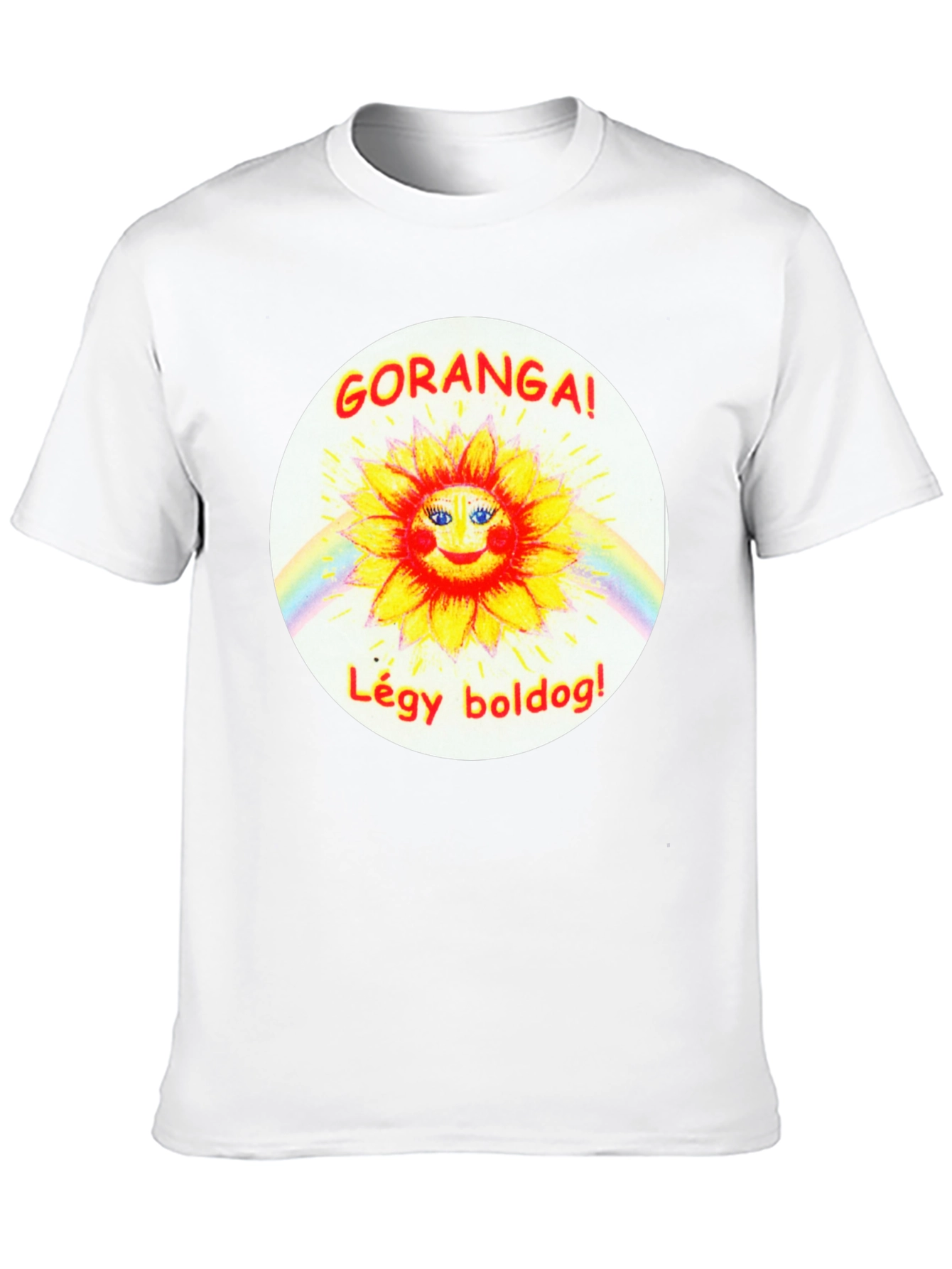 GORANGA! LÉGY BOLDOG! Black T-Shirt