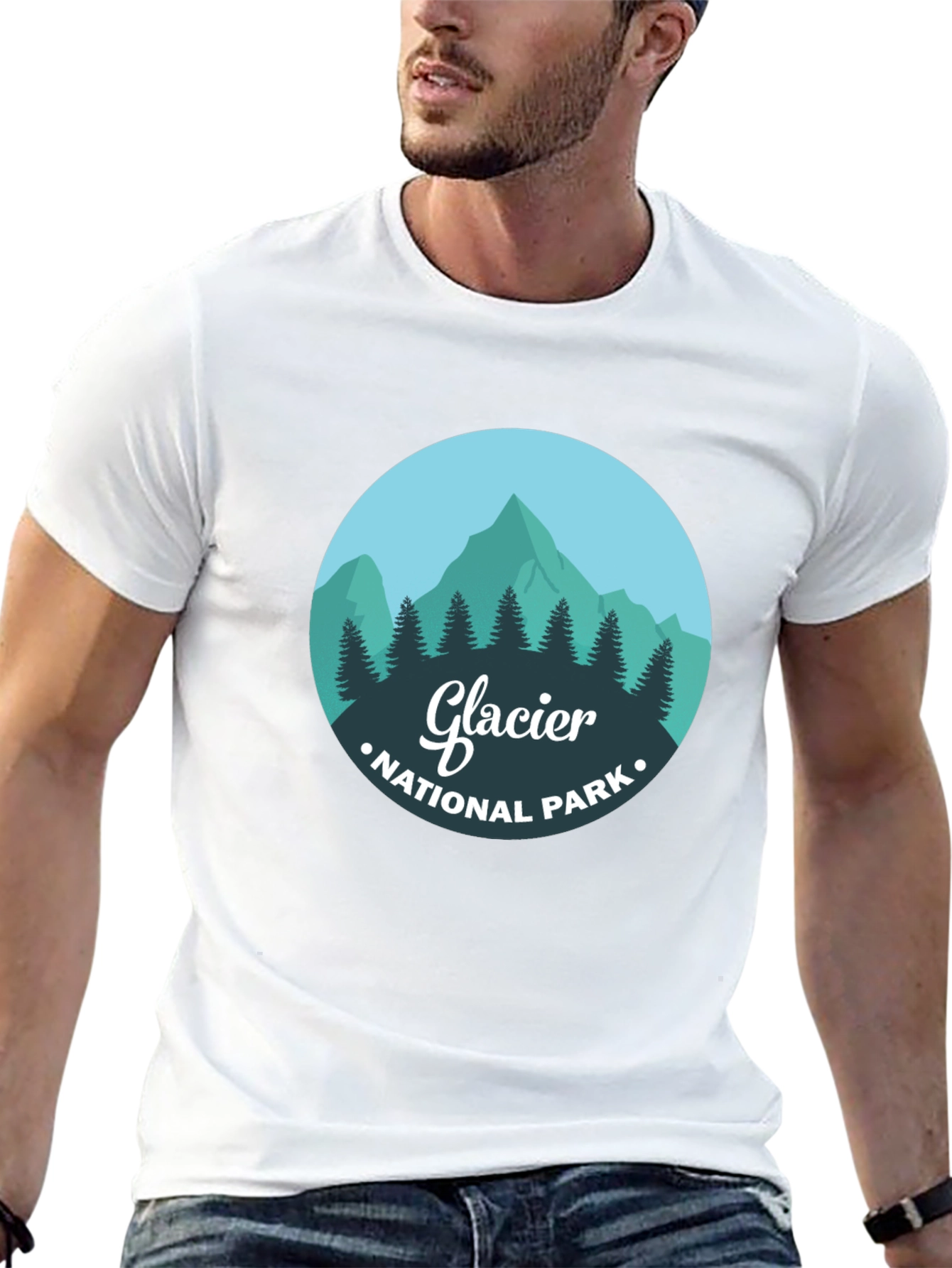 Glacier National Park Graphic Tee - Unisex