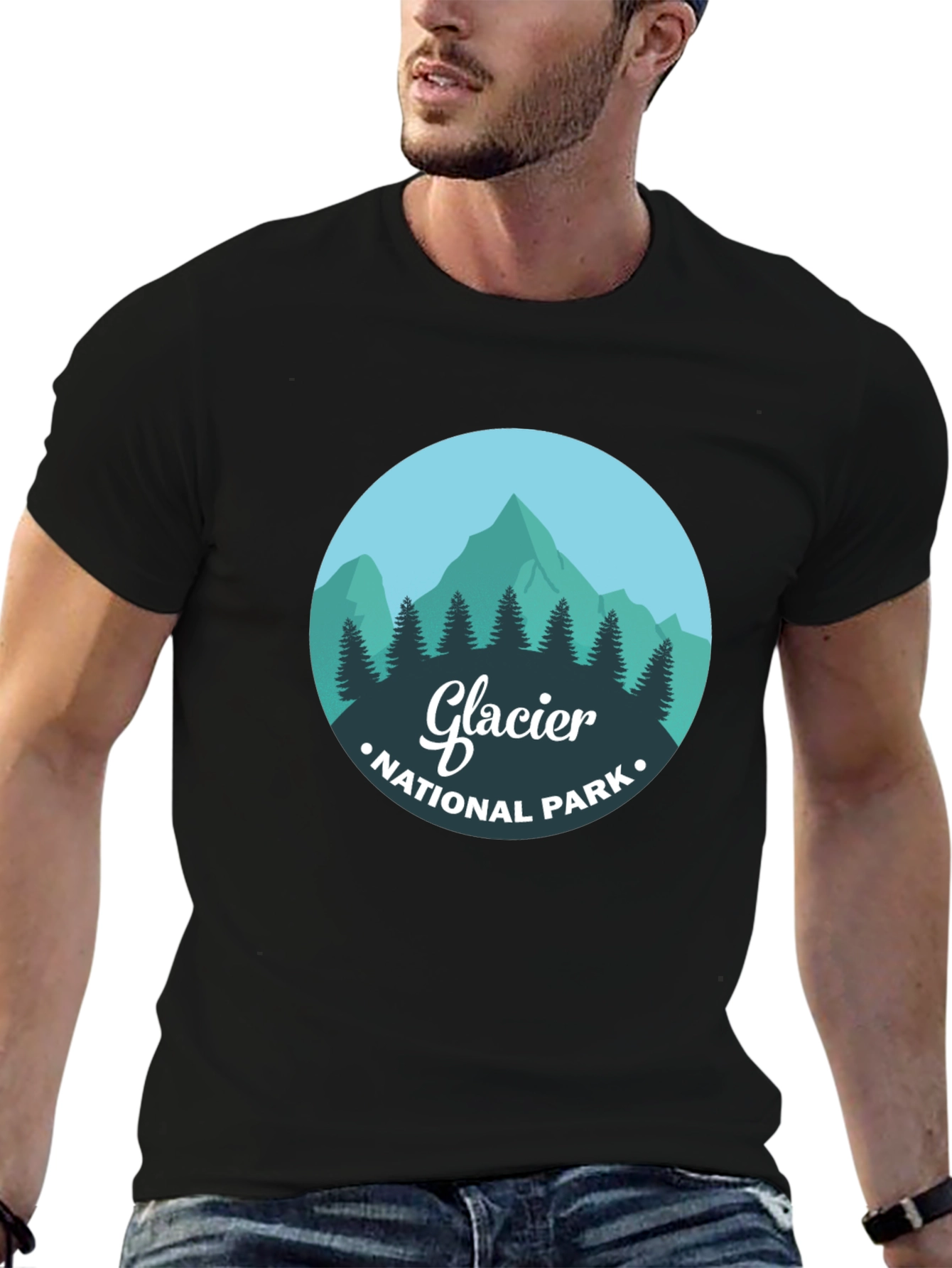 Glacier National Park Graphic Tee - Unisex