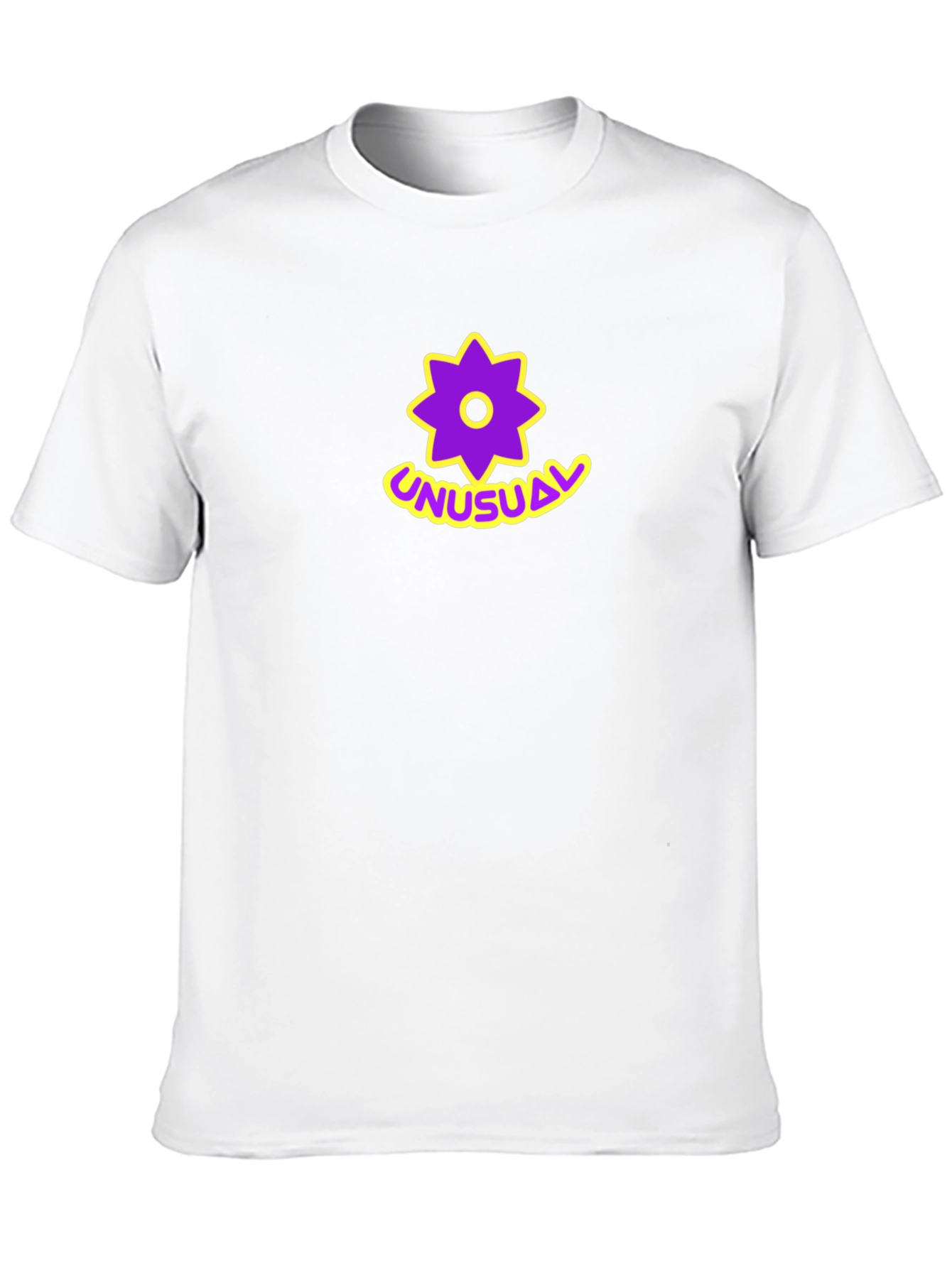 Unusual Star Graphic Black T-Shirt