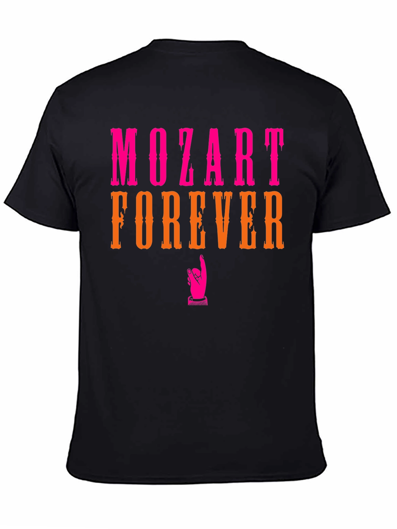 Mozart Forever Graphic Tee - Music Lover T-Shirt