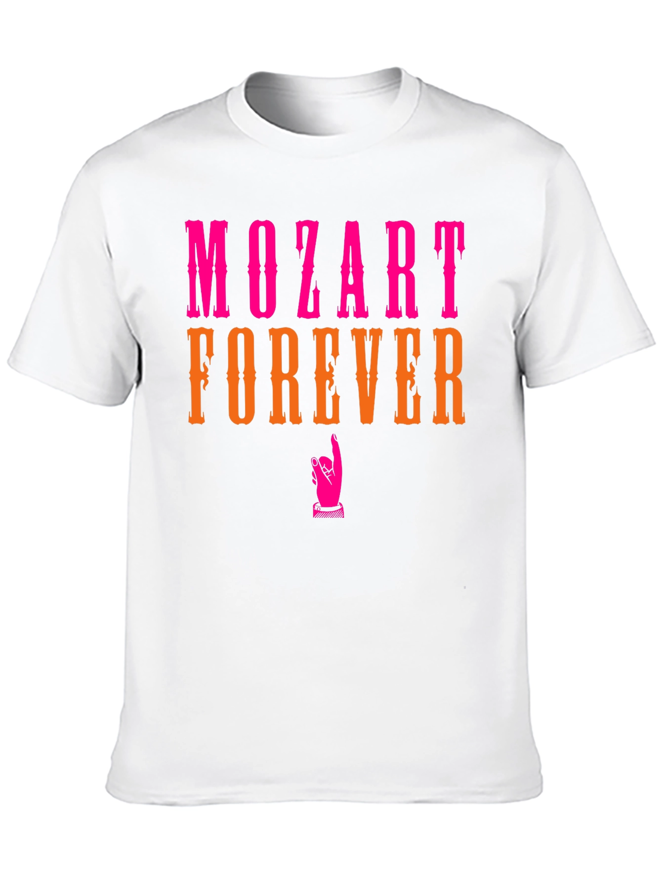 Mozart Forever Graphic Tee - Music Lover T-Shirt