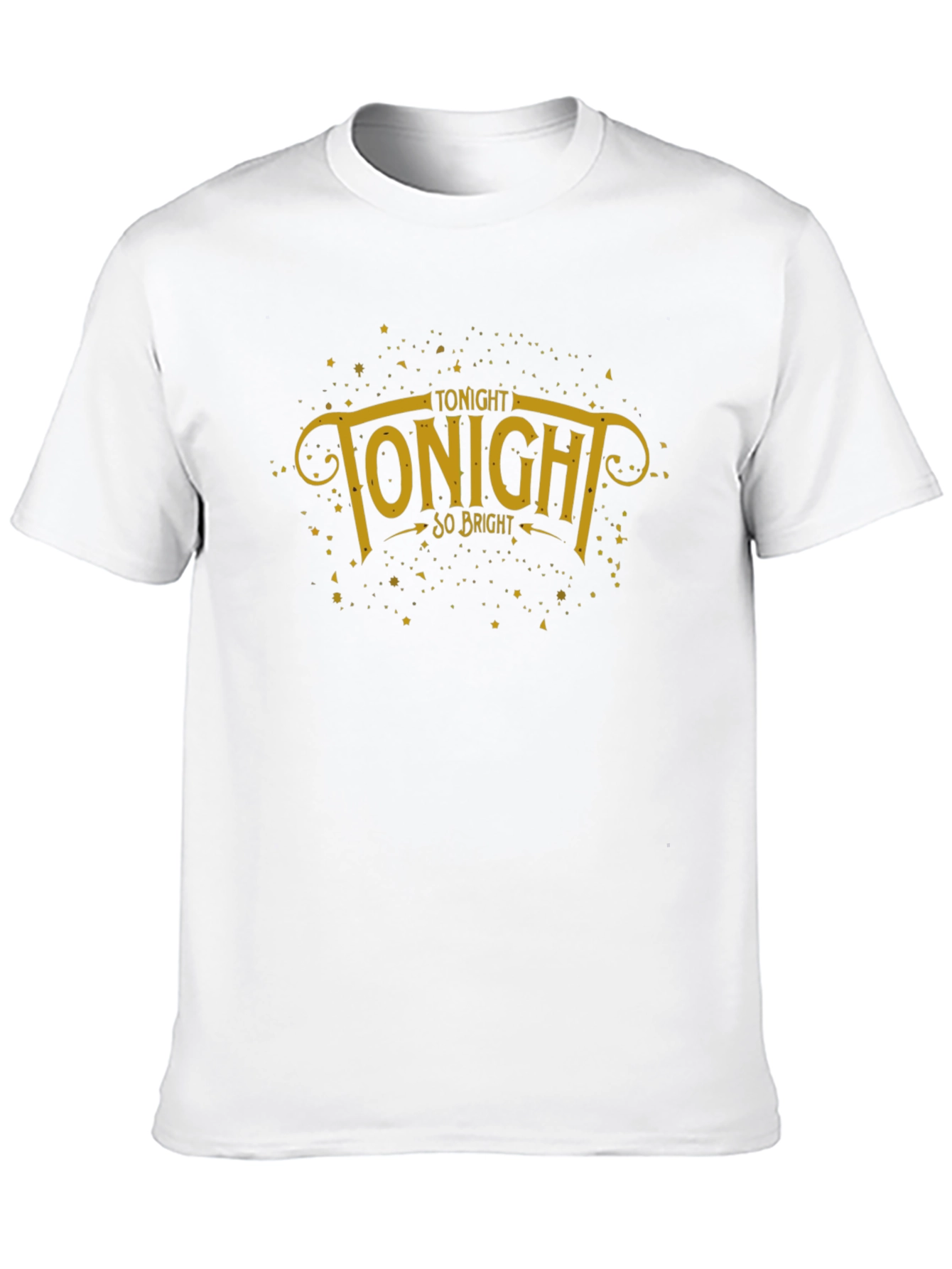 Tonight So Bright Graphic T-Shirt - Black