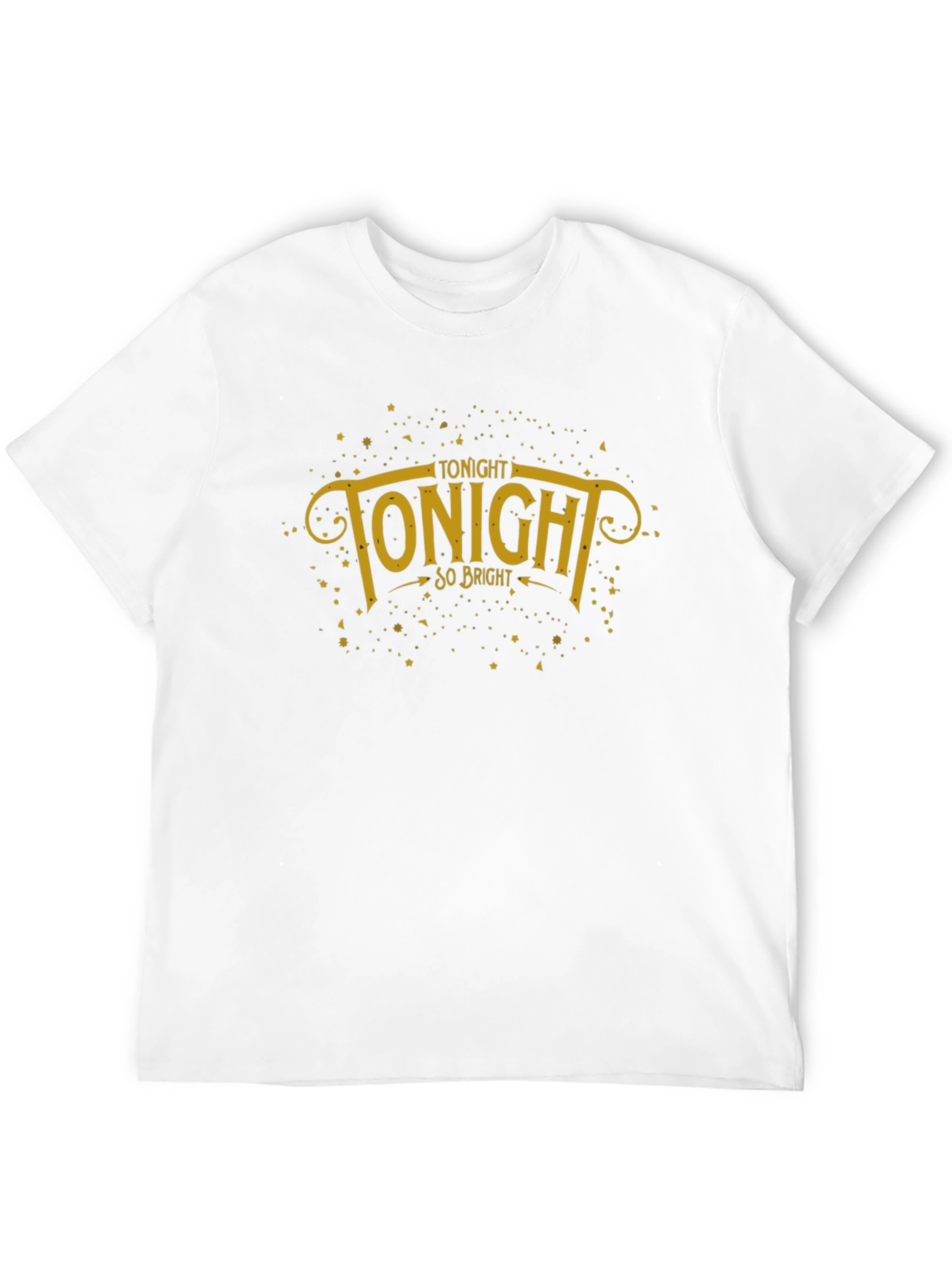 Tonight So Bright Graphic T-Shirt - Black