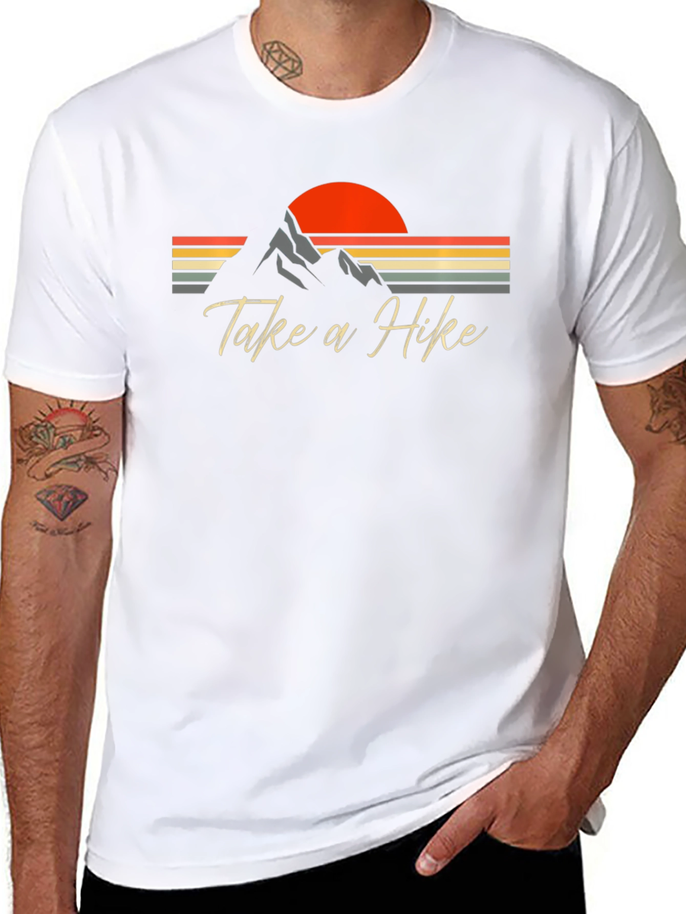 Take a Hike Retro Graphic Tee