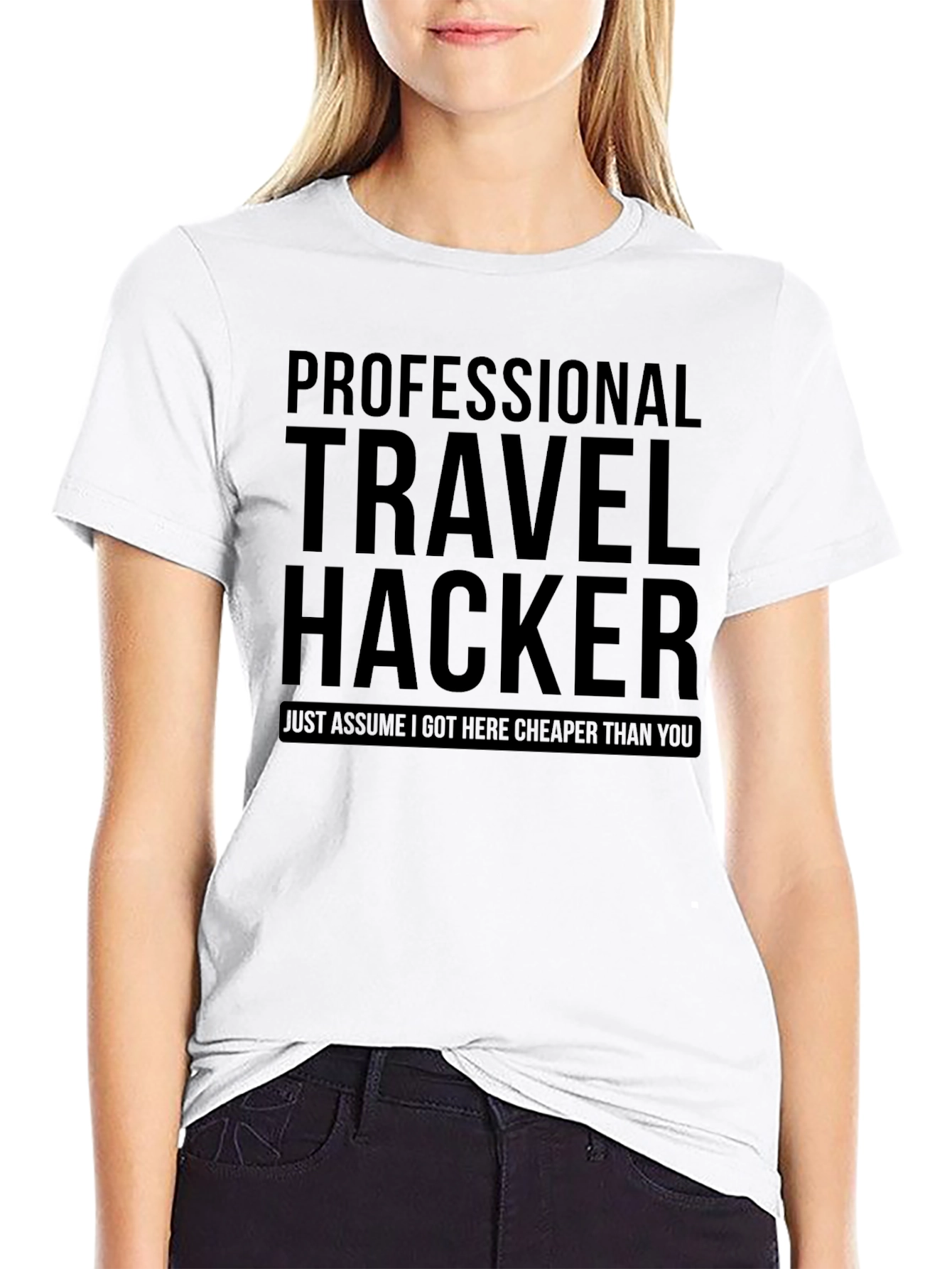 Professional Travel Hacker T-Shirt
