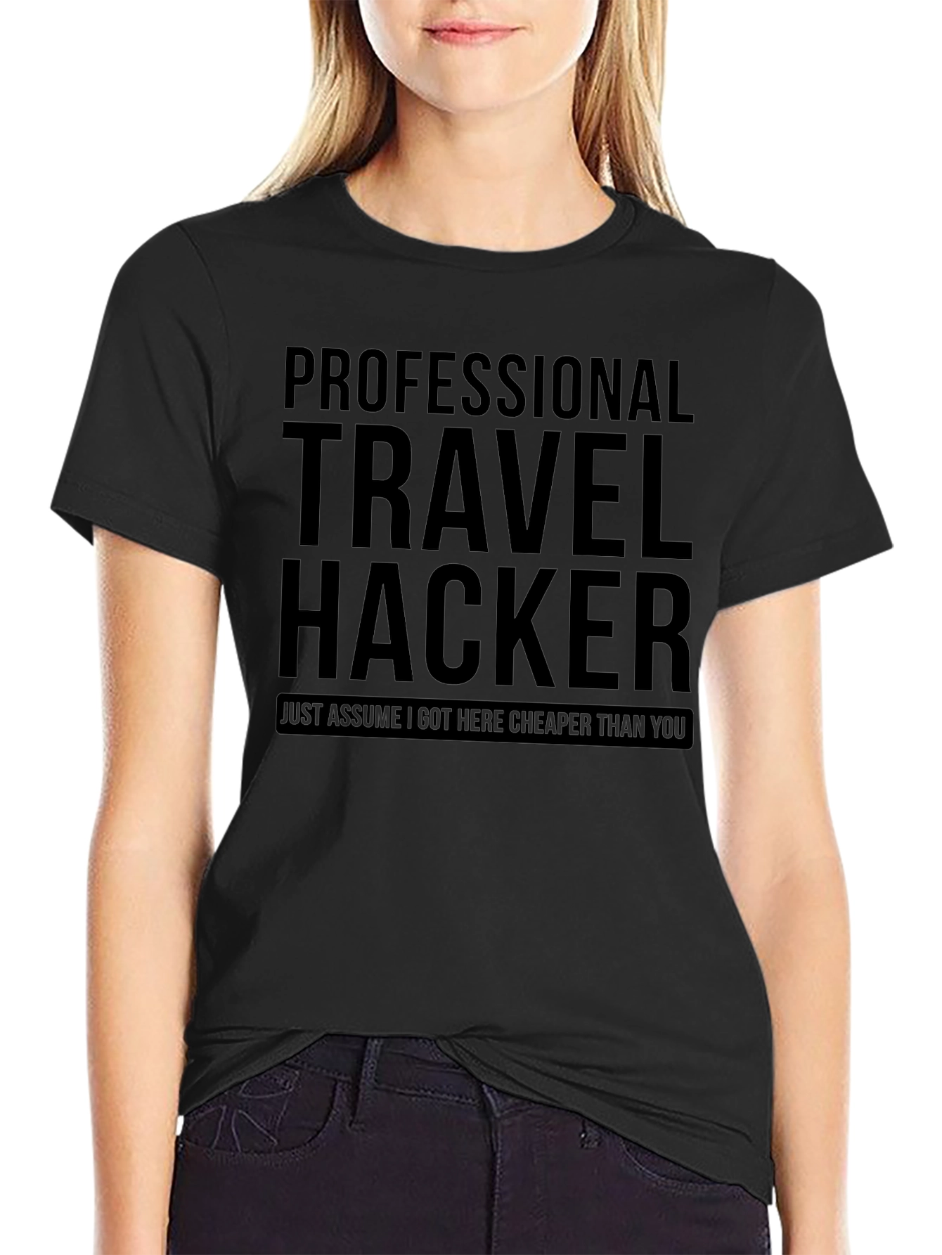 Professional Travel Hacker T-Shirt