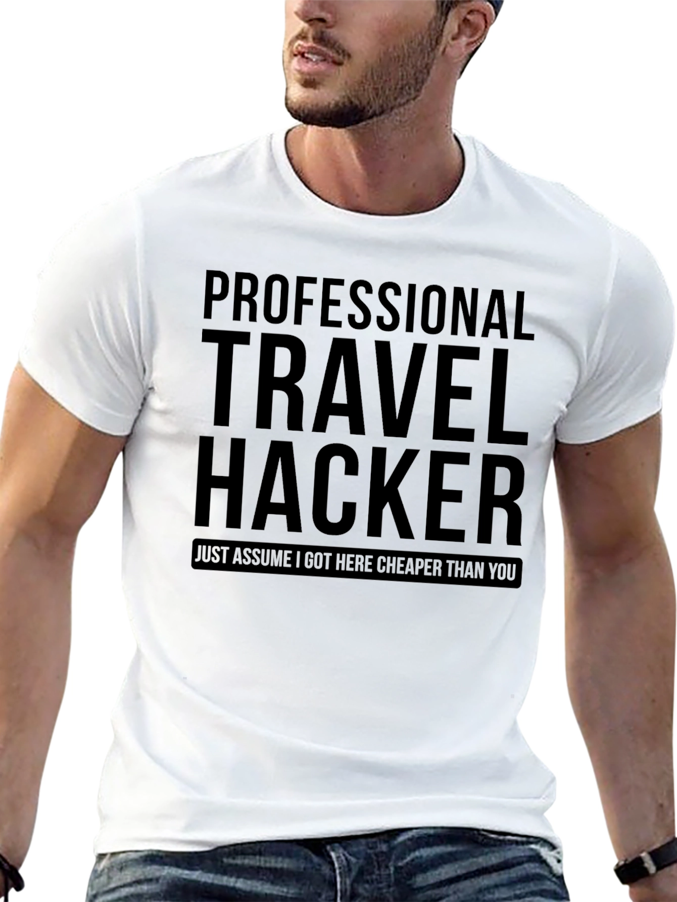 Professional Travel Hacker T-Shirt