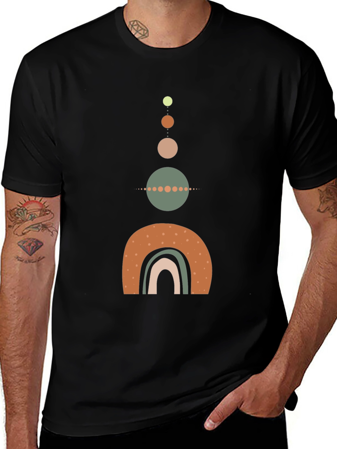 Modern Geometric T-Shirt