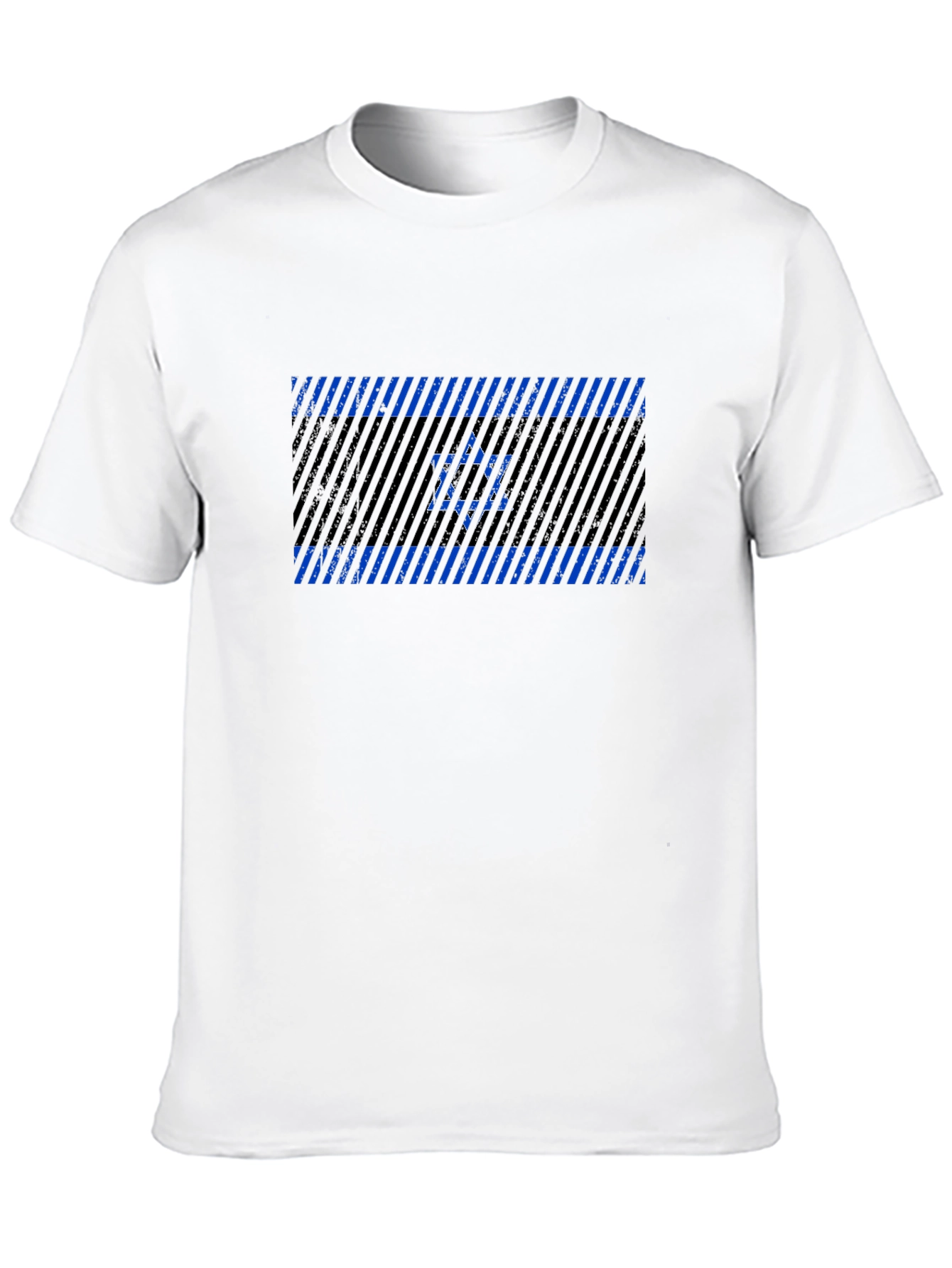 Israeli Flag Graphic Tee - Black Patriotic Shirt