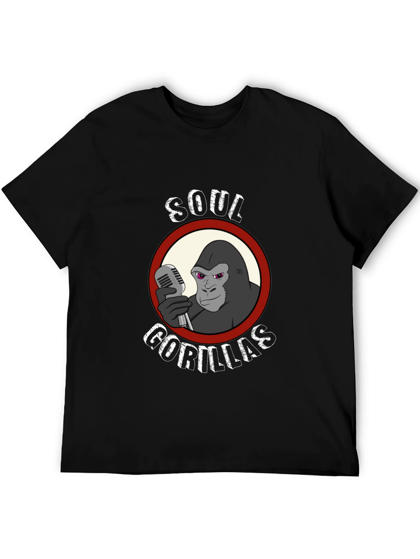 Soul Gorillas Black Graphic Tee