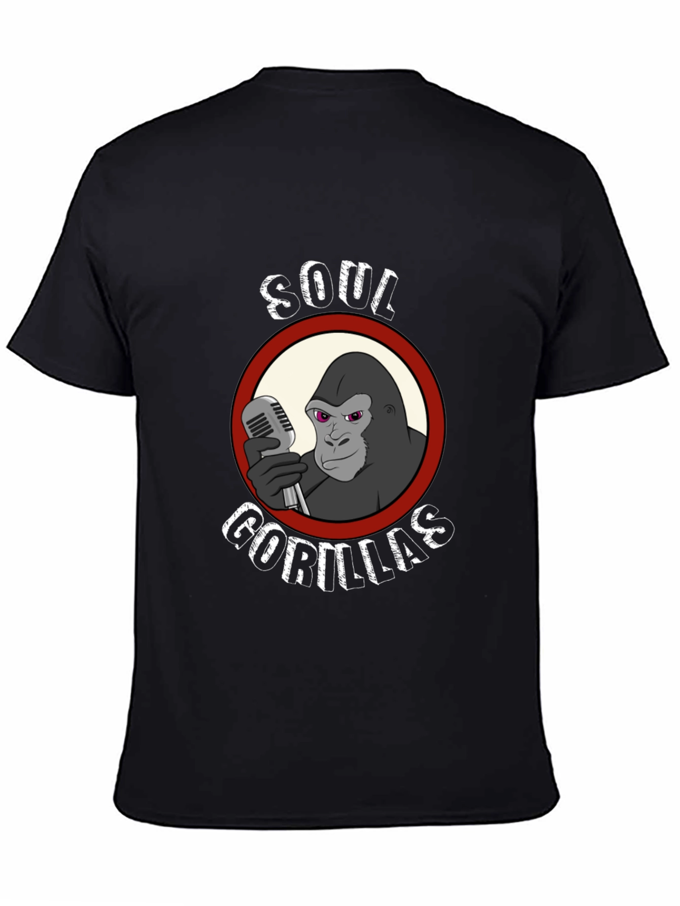 Soul Gorillas Black Graphic Tee