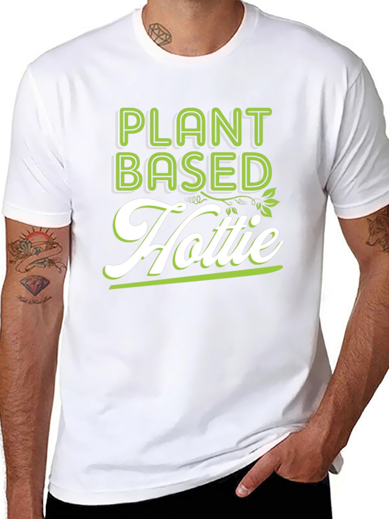 Plant Based Hottie Graphic T-Shirt