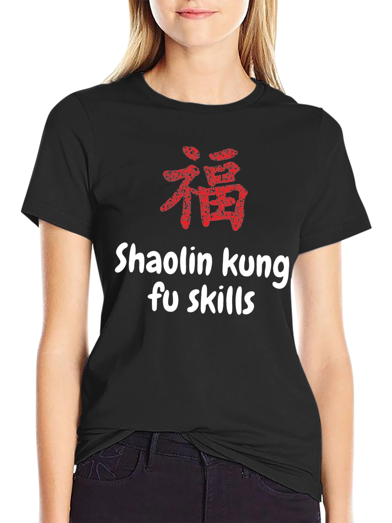 Shaolin Kung Fu Skills Graphic T-Shirt