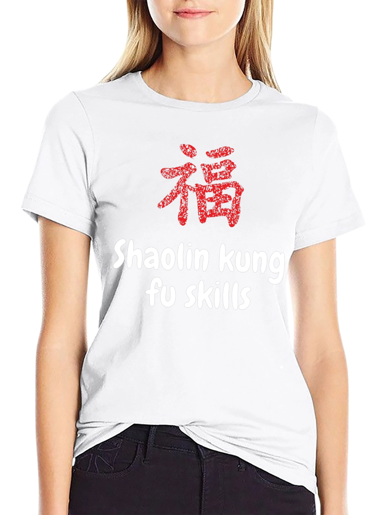 Shaolin Kung Fu Skills Graphic T-Shirt