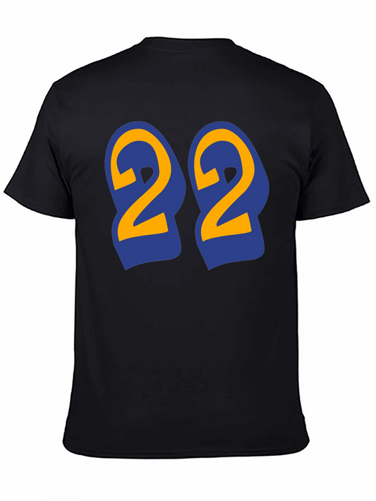 Number 22 Graphic T-Shirt - Bold Design