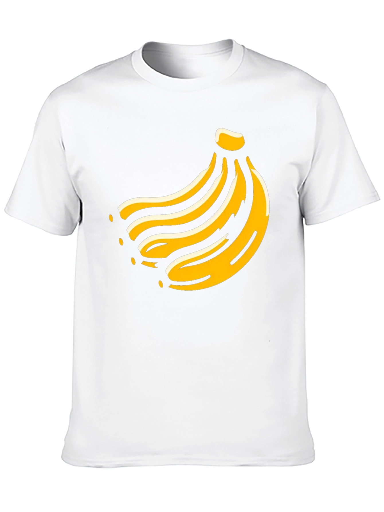 Banana Graphic Tee -  Fruit Design T-Shirt