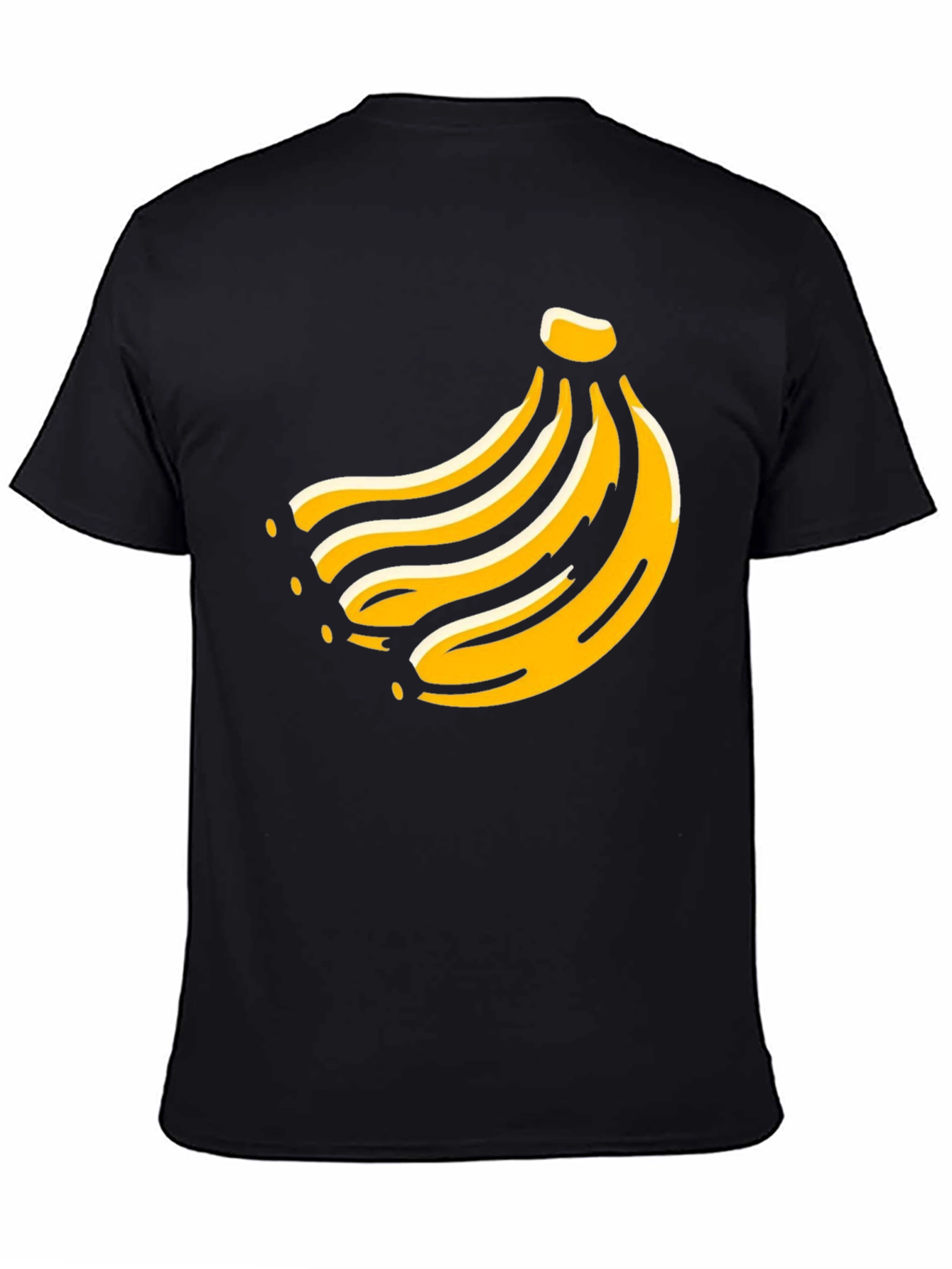 Banana Graphic Tee -  Fruit Design T-Shirt