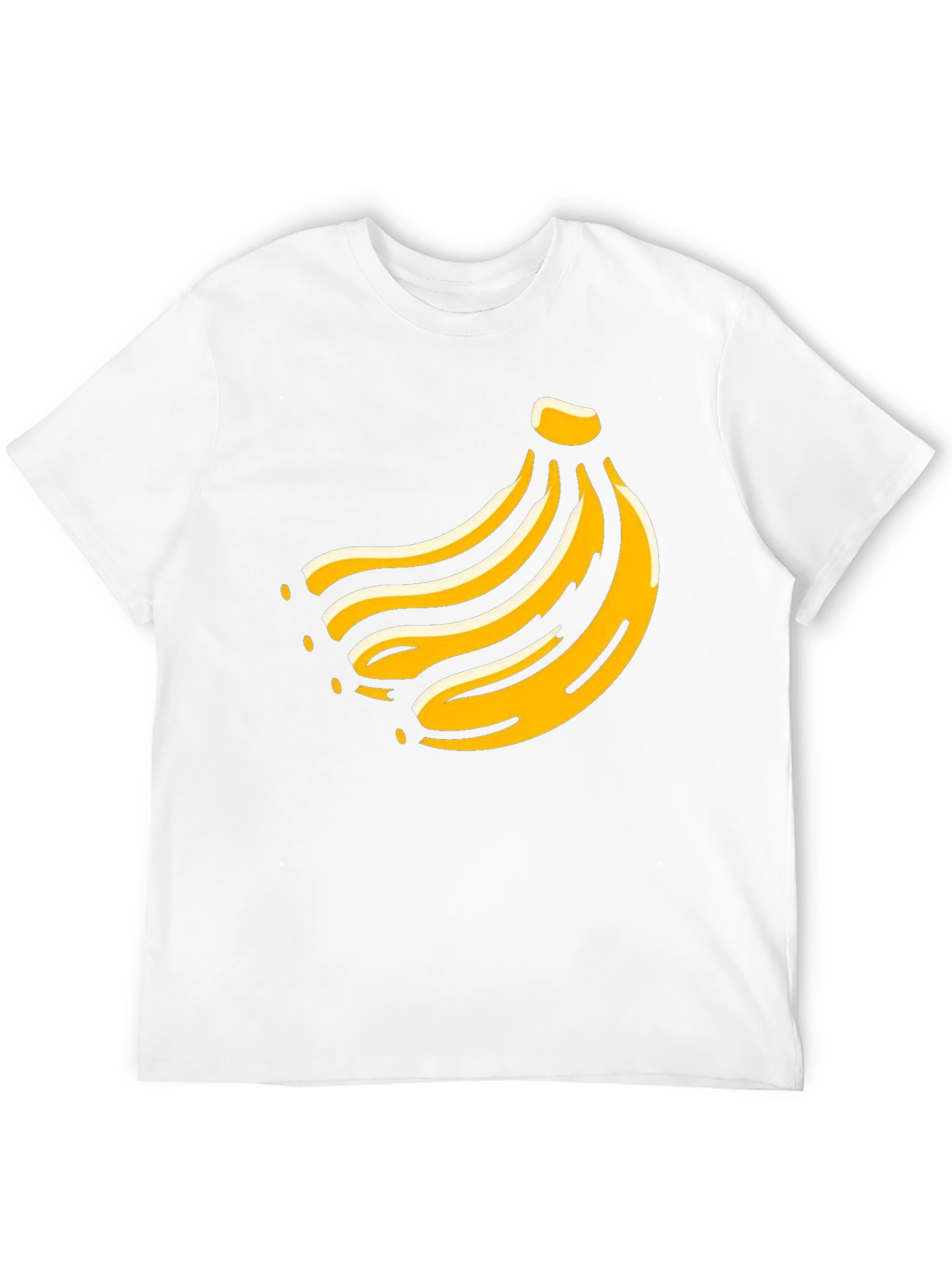 Banana Graphic Tee -  Fruit Design T-Shirt