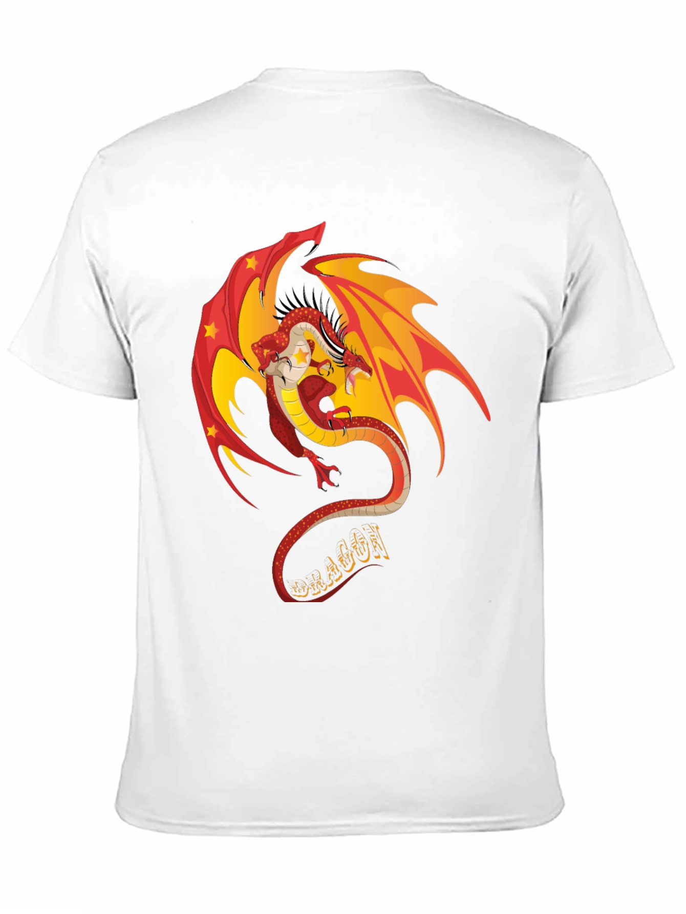 Dragon Graphic Tee - Stylish Black T-Shirt