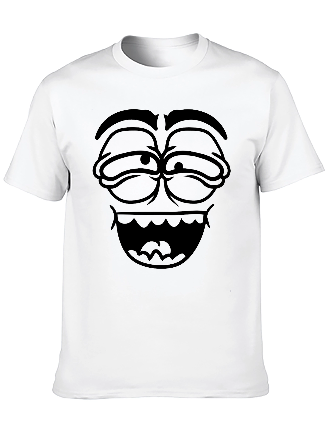 Funny Face Graphic T-Shirt