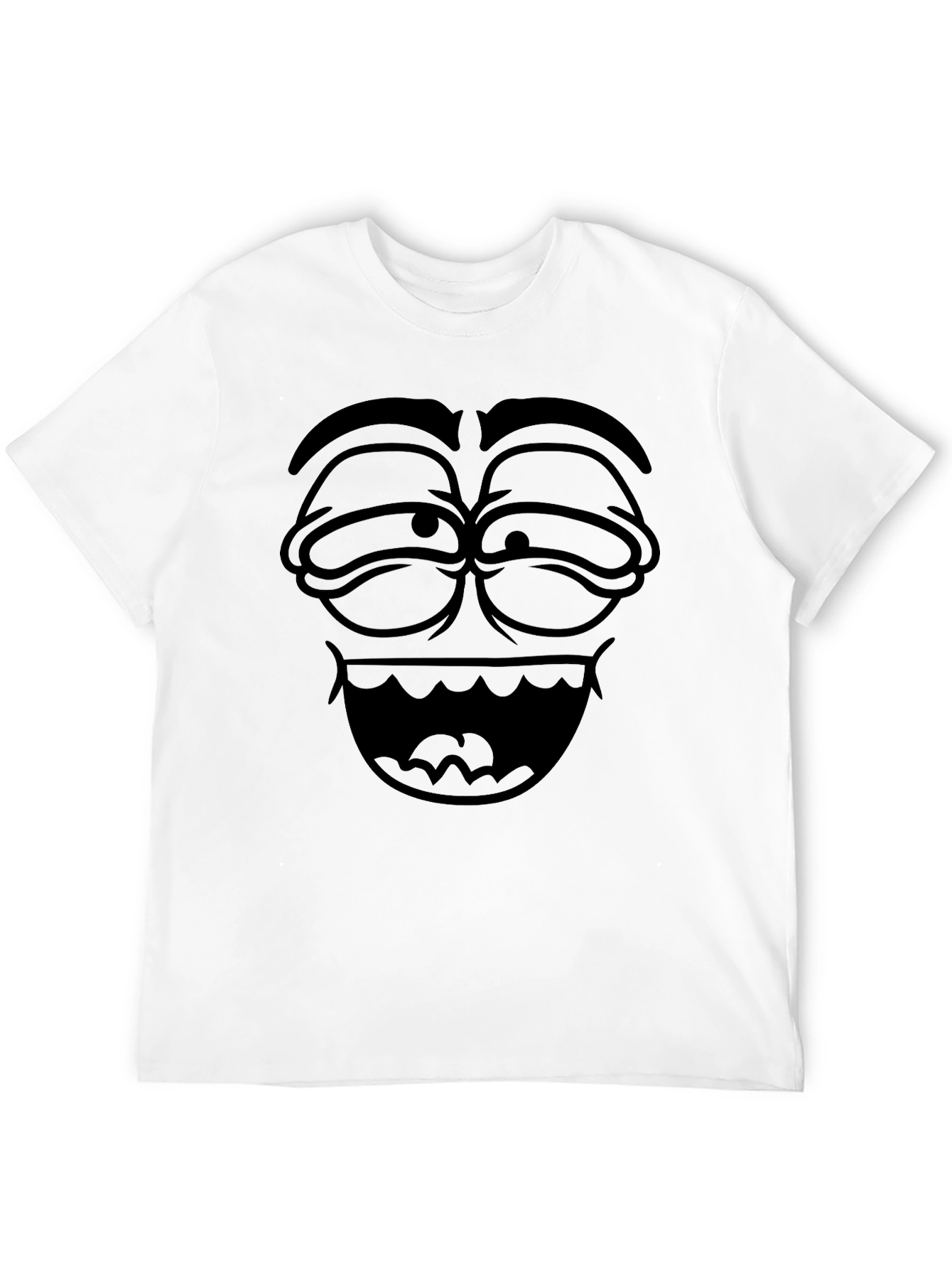 Funny Face Graphic T-Shirt