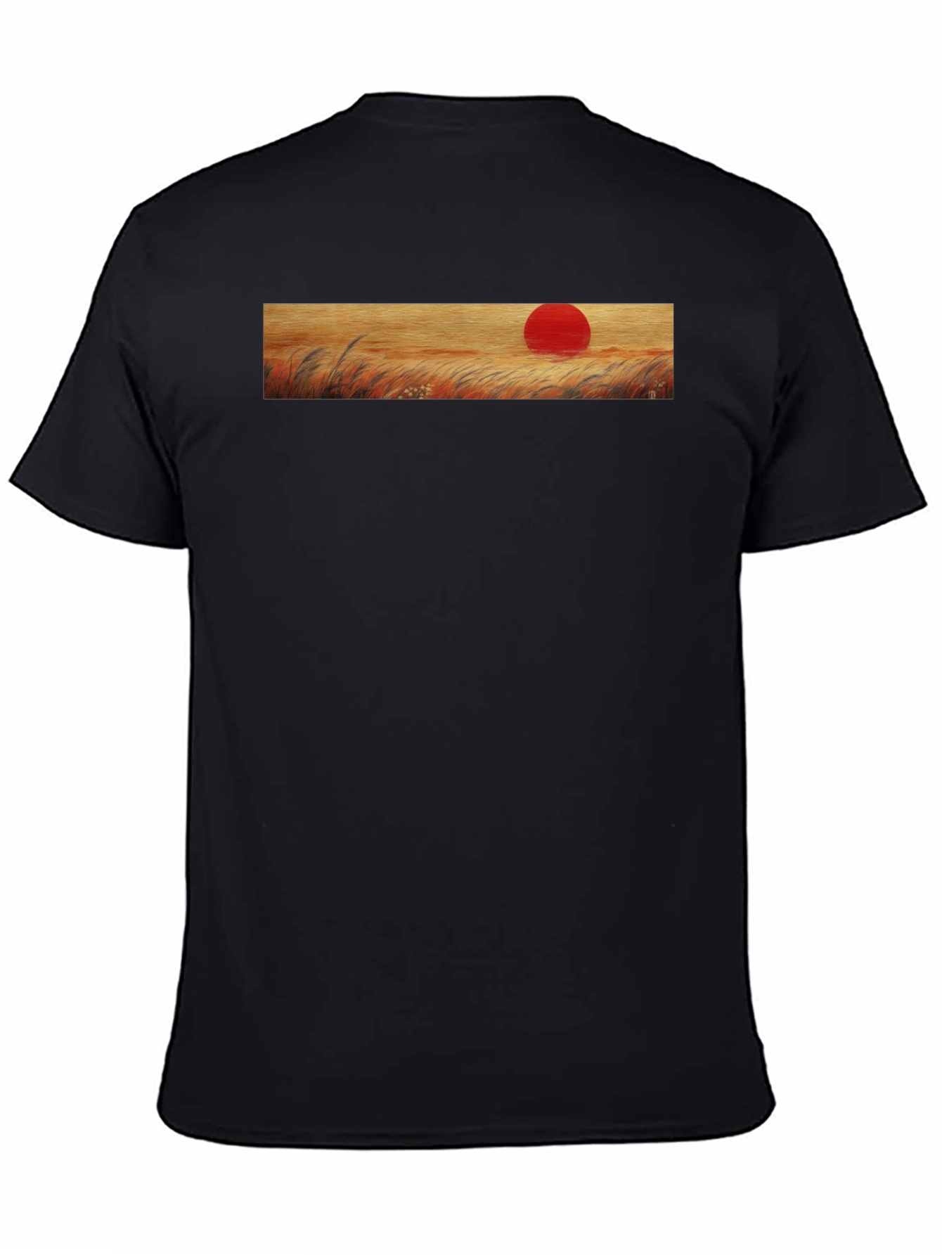 Sunrise Meadow Graphic Tee - Soft Cotton Blend
