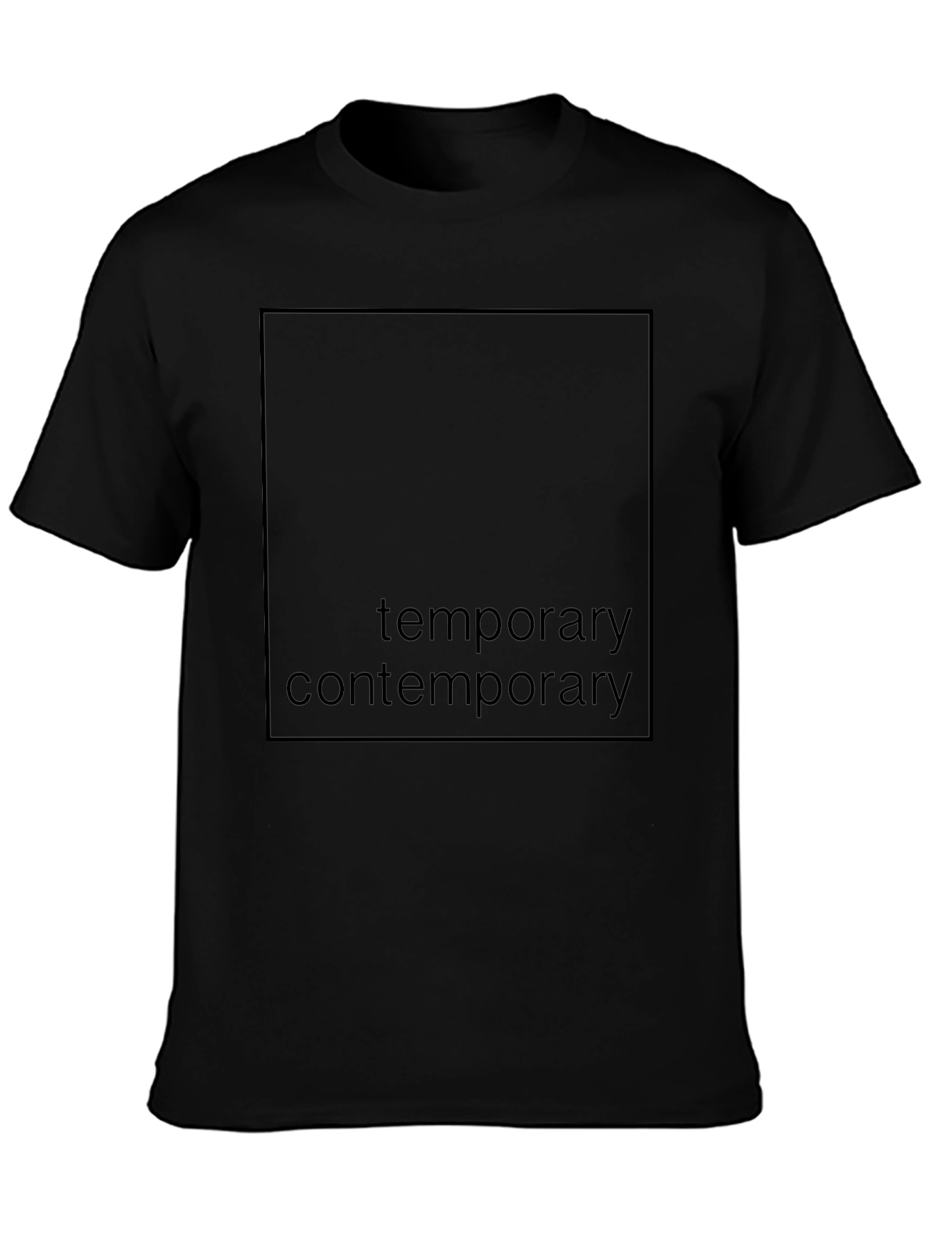 Contemporary Graphic Tee - Modern Style