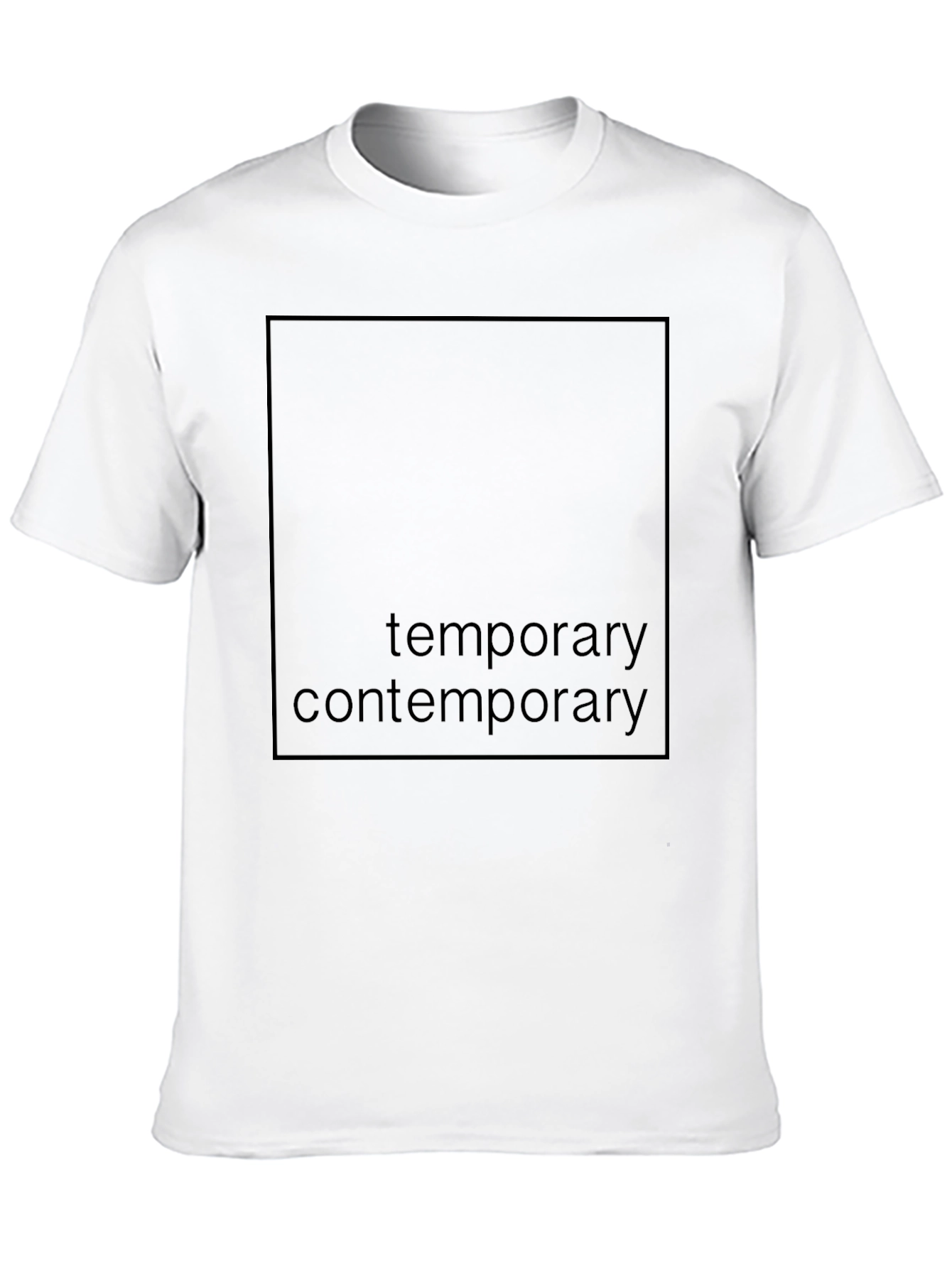 Contemporary Graphic Tee - Modern Style